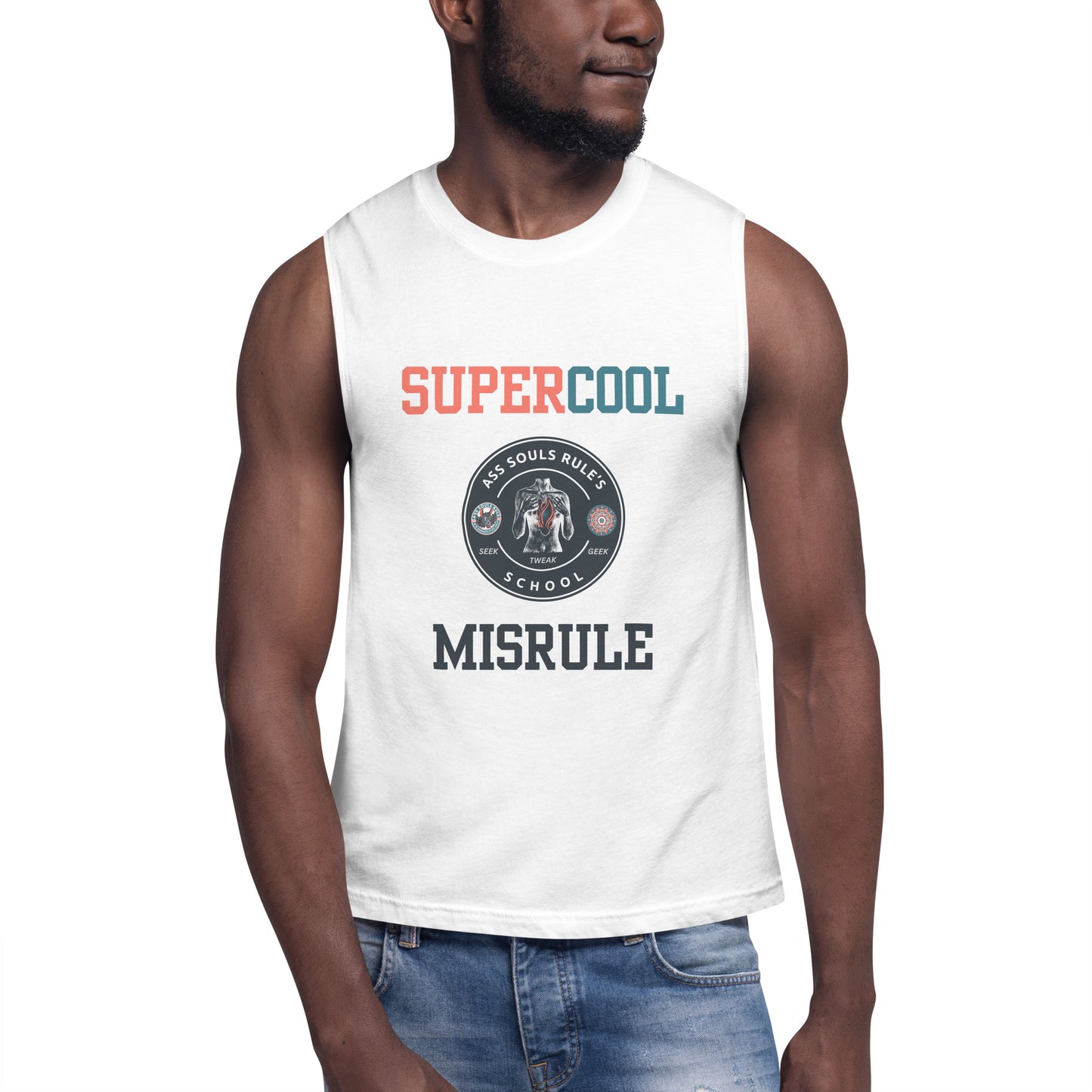 SuperCool MisRule unisex muscle shirt