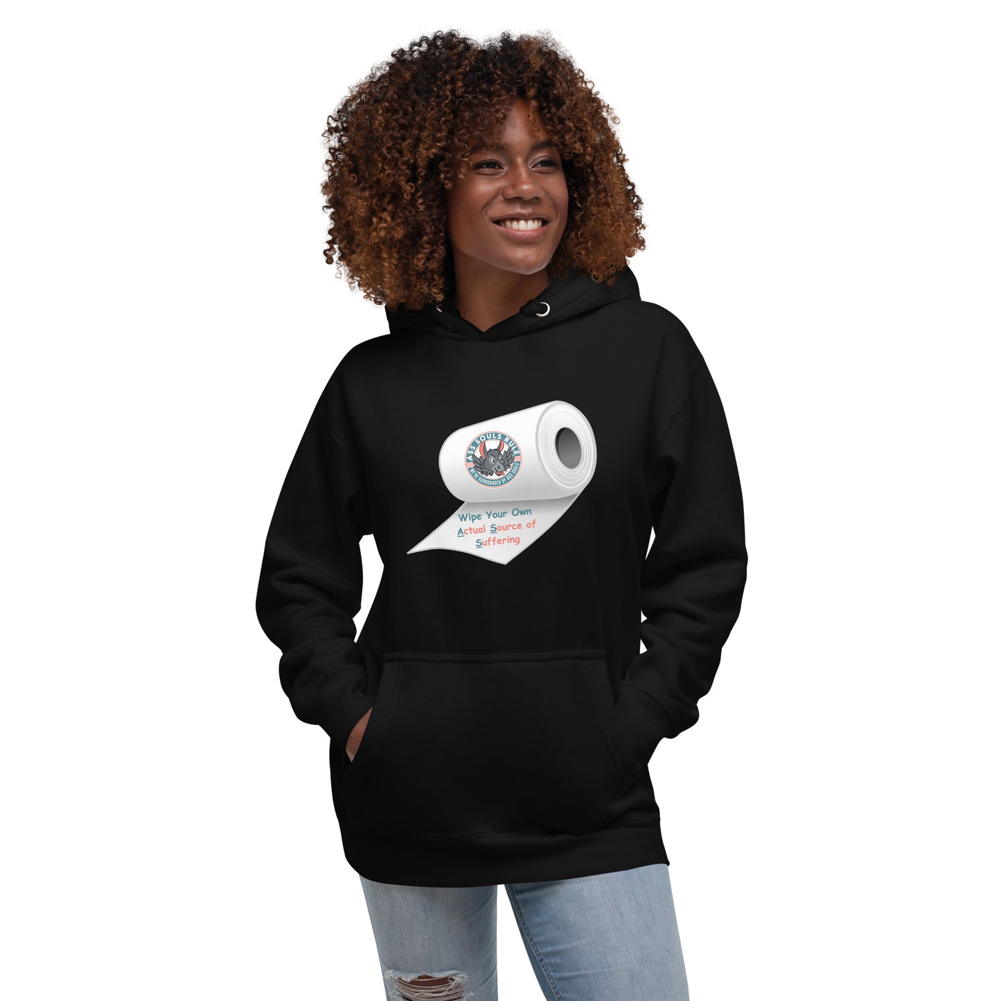 Wipe Your Own A.S.S. unisex hoodie