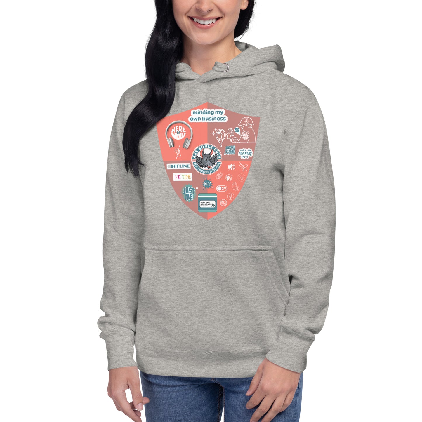 ASR's Shield Wall unisex hoodie