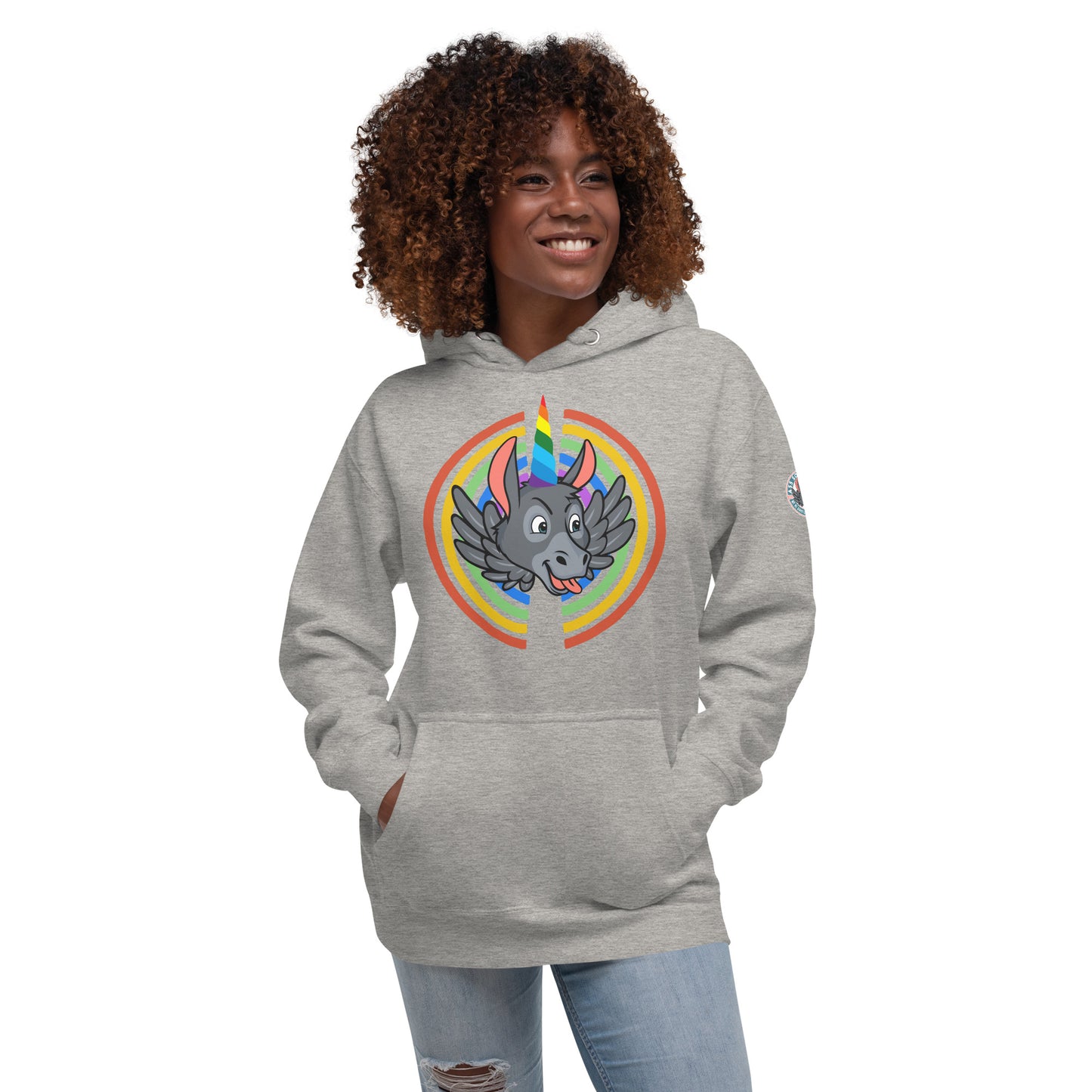 Rainbows & Unicorns unisex hoodie