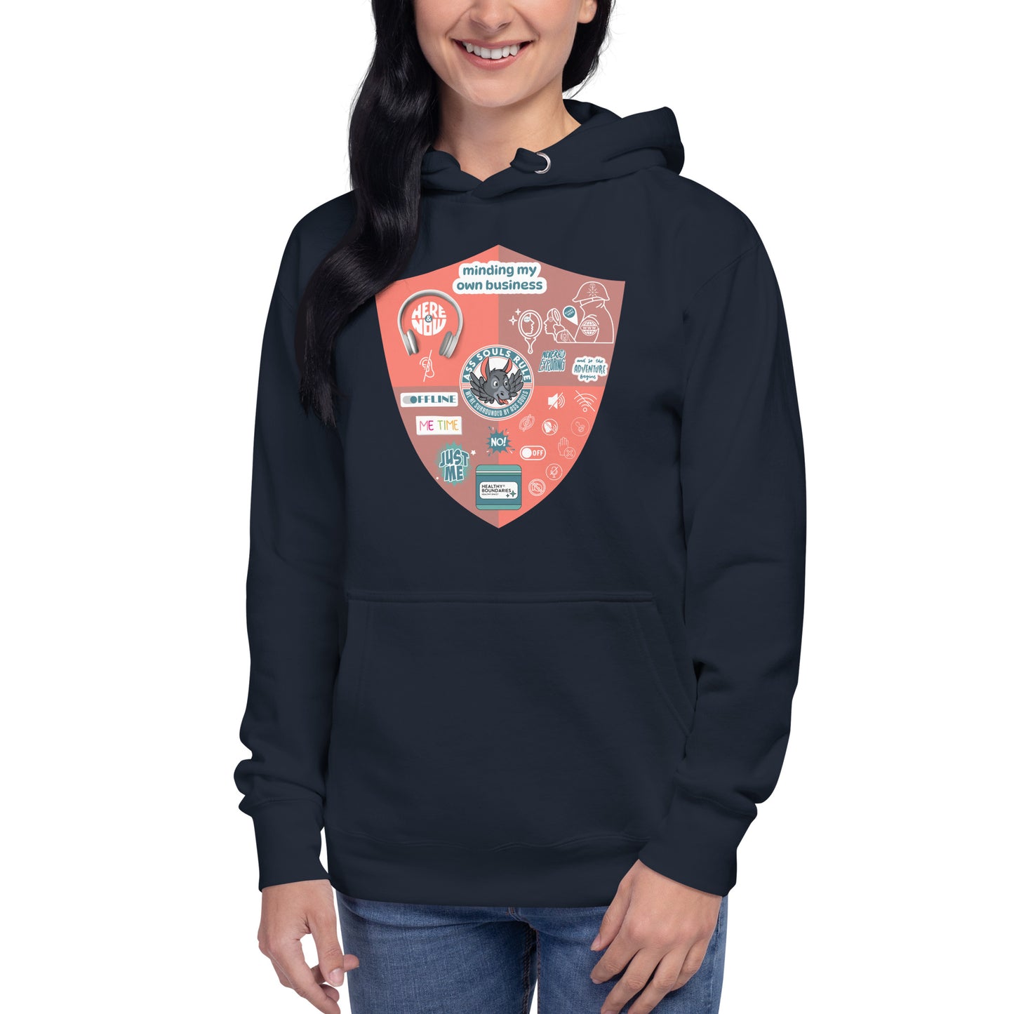 ASR's Shield Wall unisex hoodie