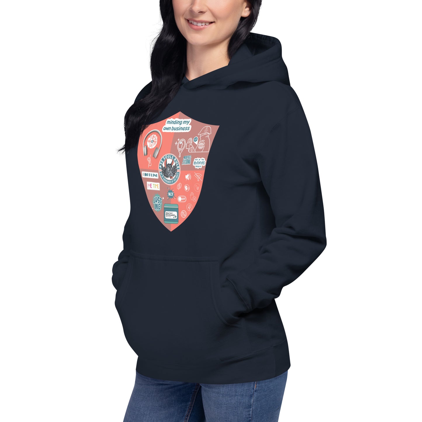 ASR's Shield Wall unisex hoodie