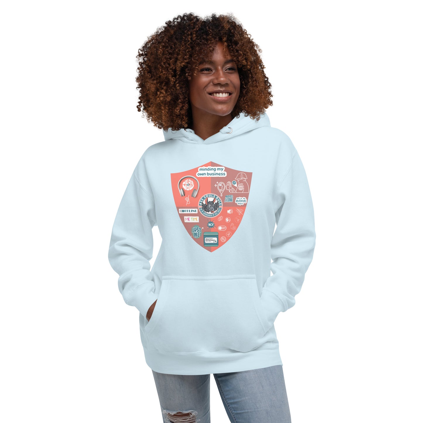 ASR's Shield Wall unisex hoodie