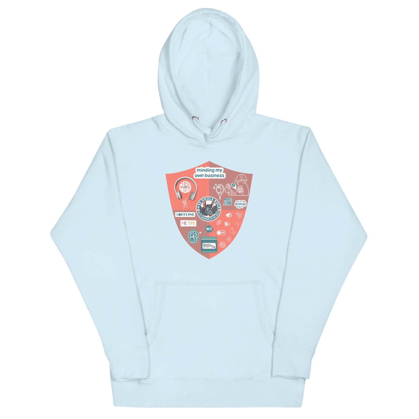 ASR's Shield Wall unisex hoodie