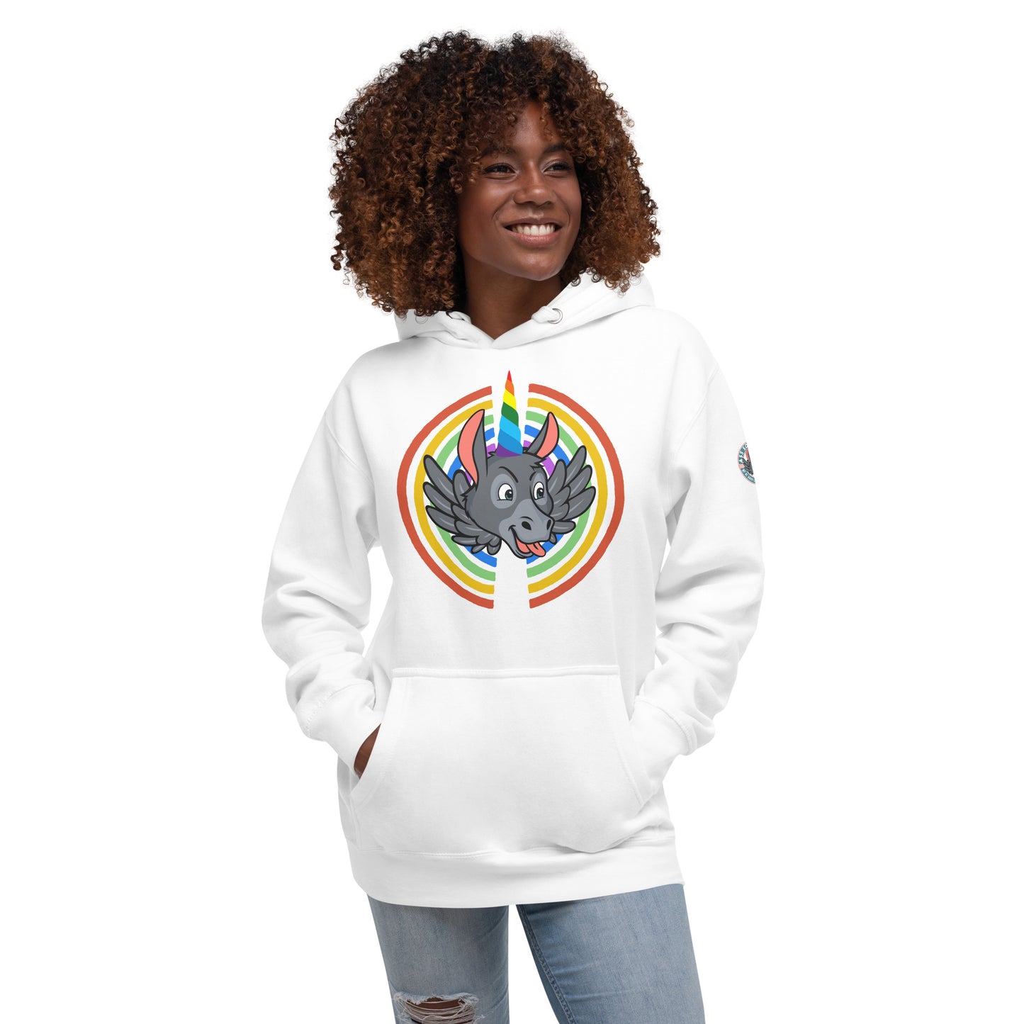 Rainbows & Unicorns unisex hoodie