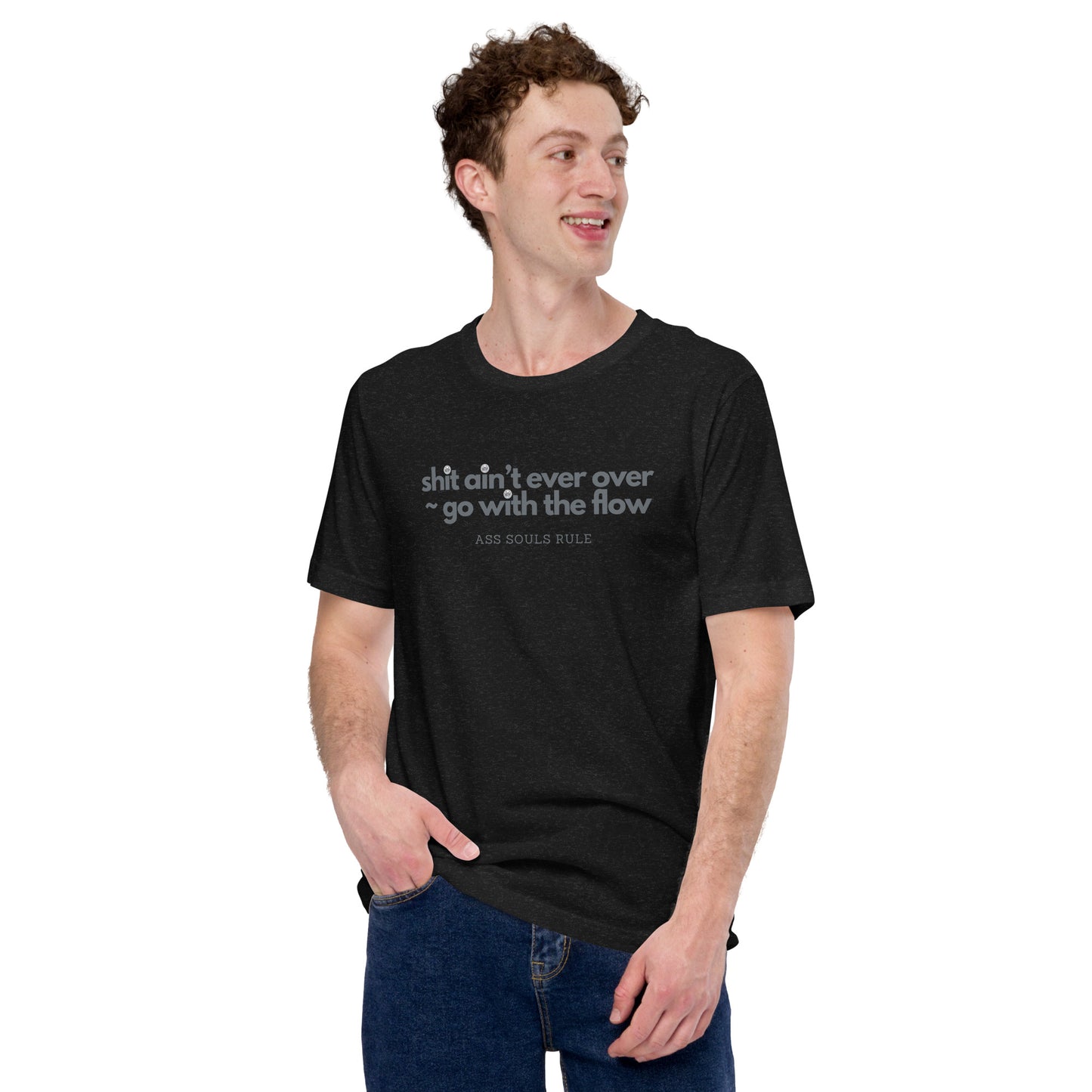 Go With the Flow unisex t-shirt