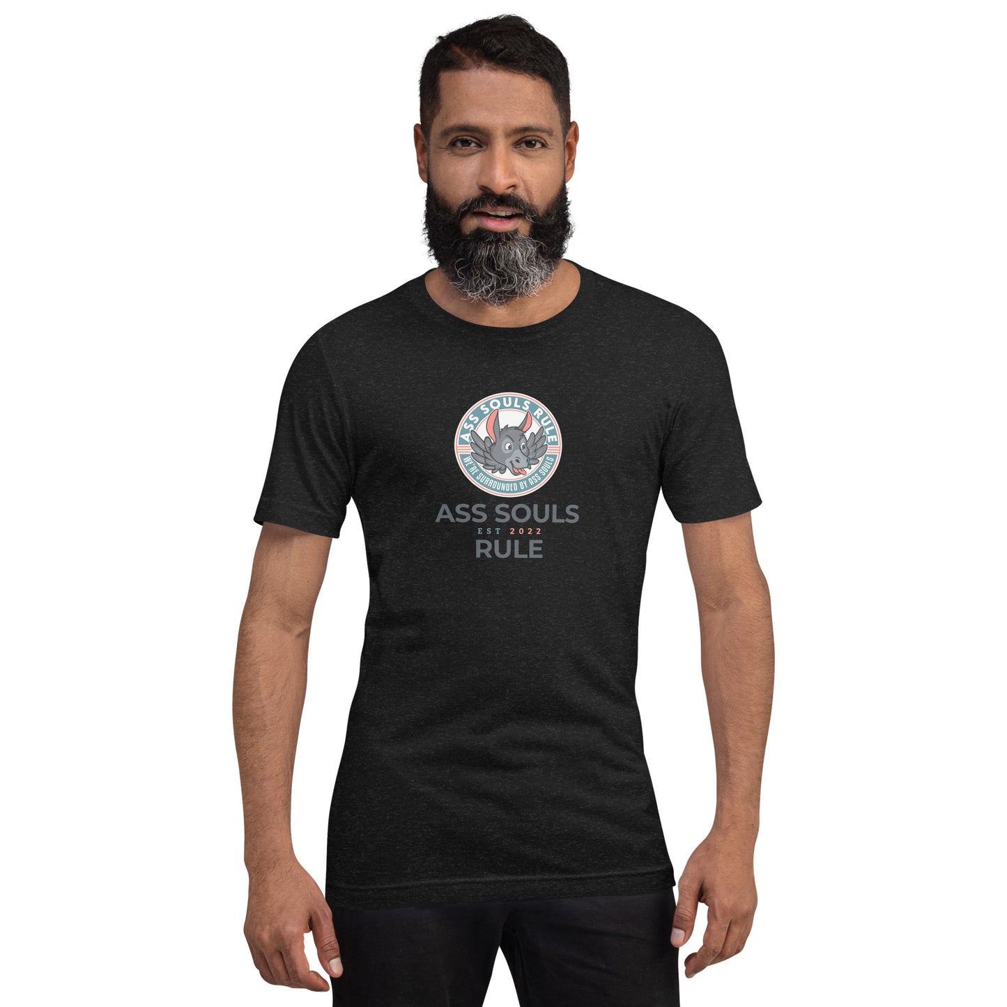 Logo of ASR Est unisex t-shirt