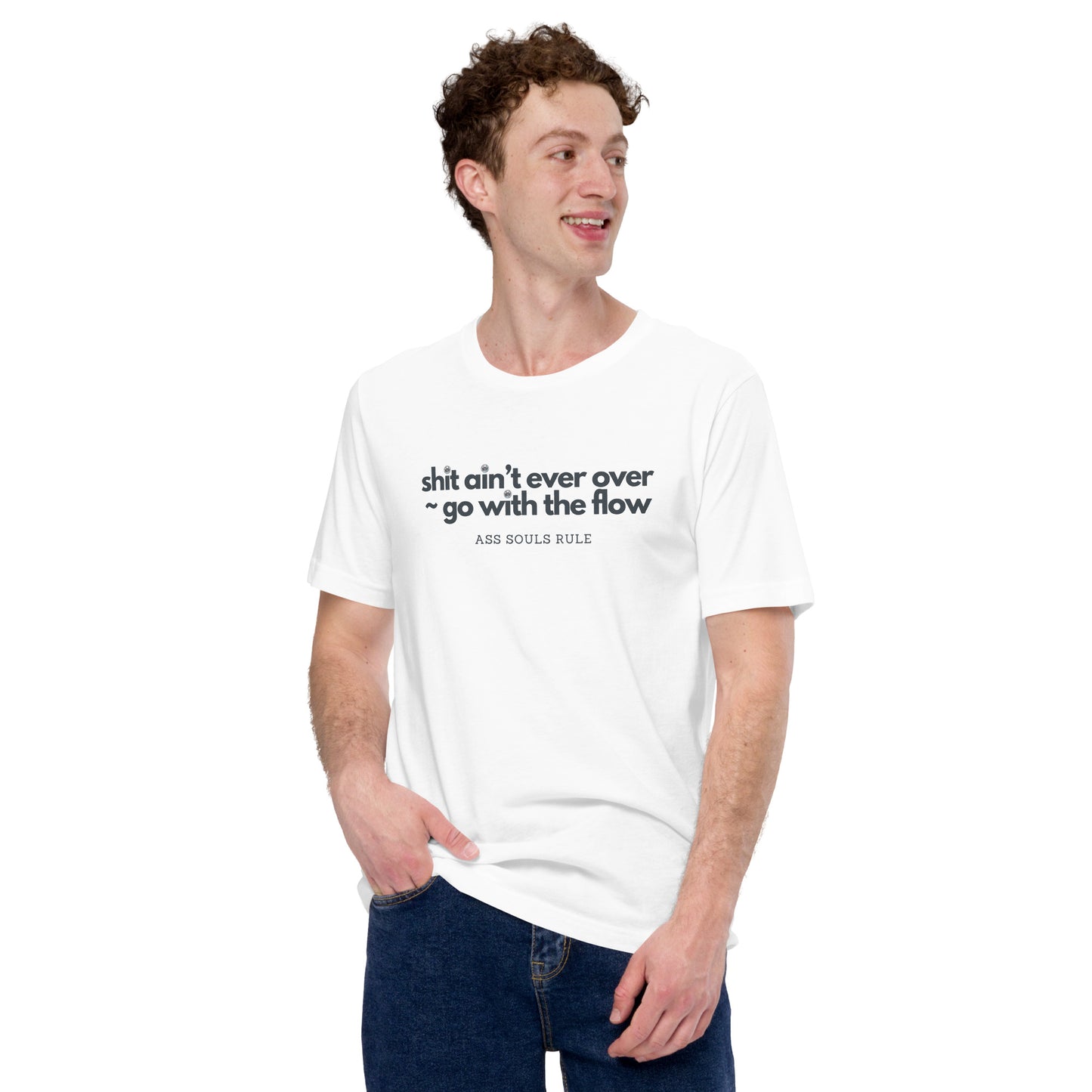 Go With the Flow unisex t-shirt