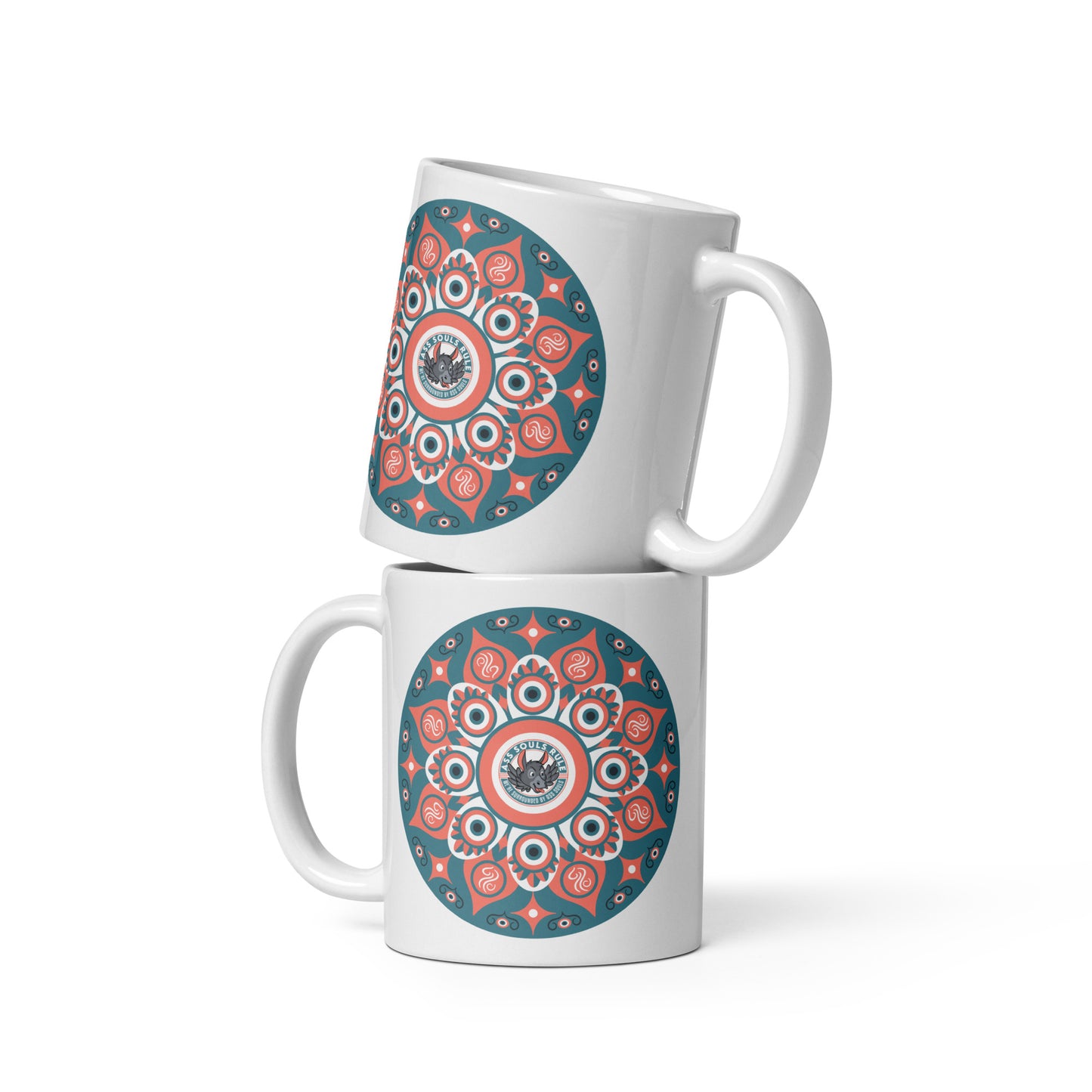 Psyche Secure-I.T. white glossy mug