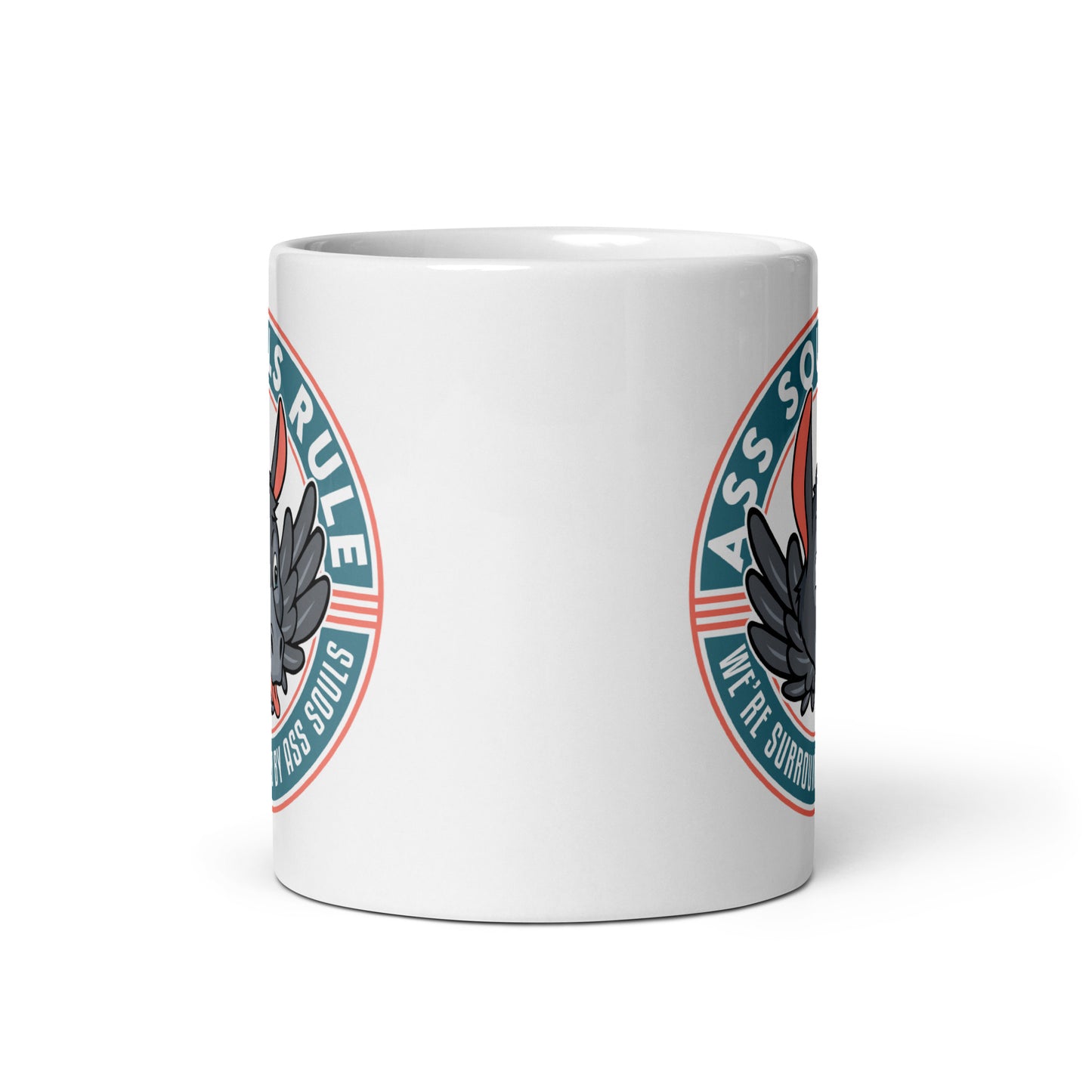 ASR white glossy mug