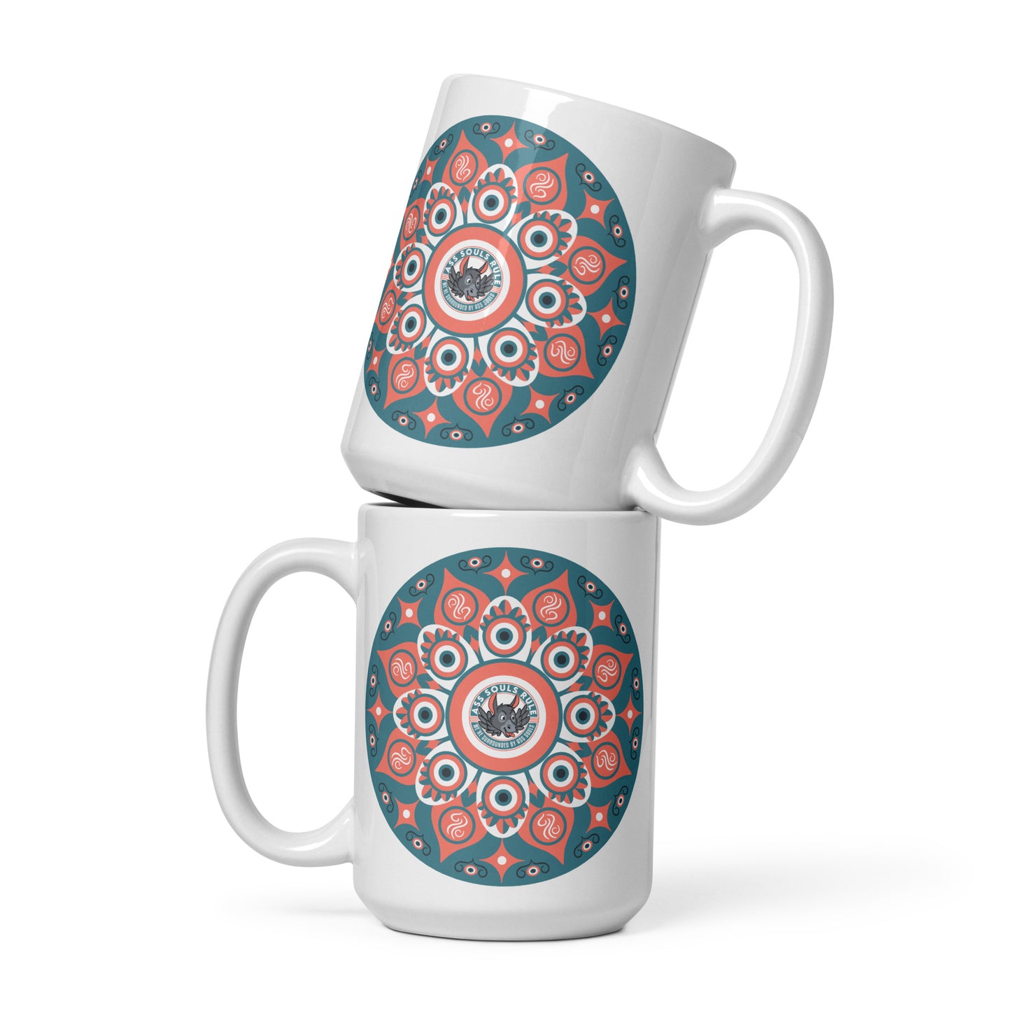 Psyche Secure-I.T. white glossy mug