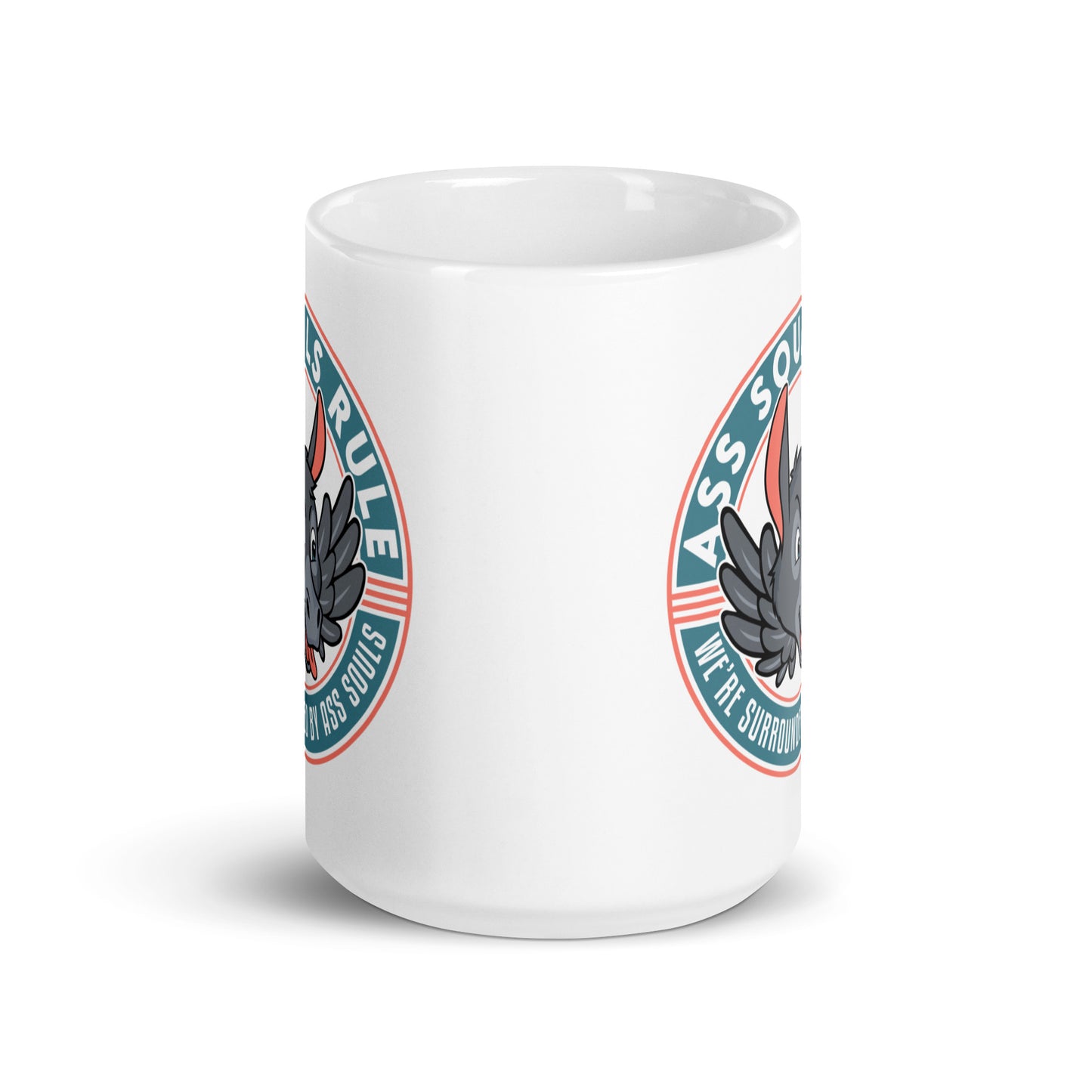 ASR white glossy mug