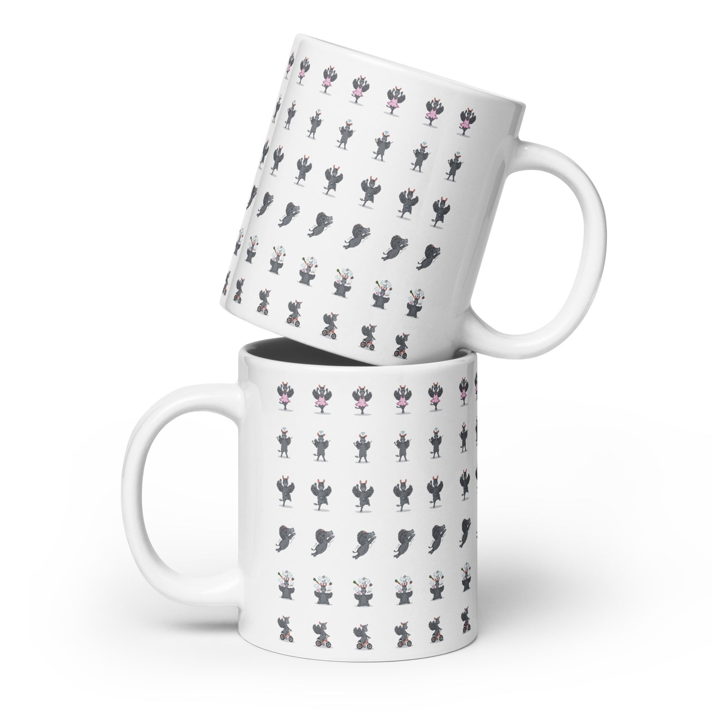 Acer minis white glossy mug