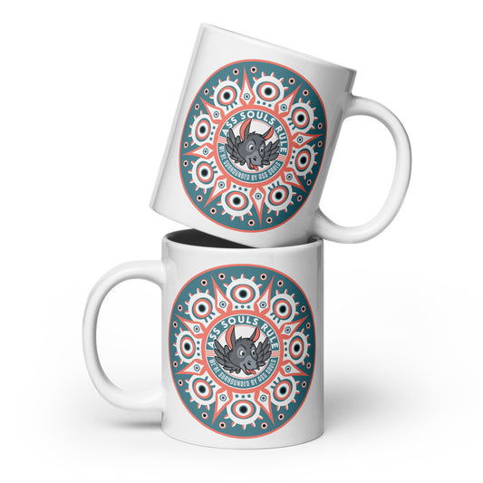 Psyche Secure-I.T. white glossy mug