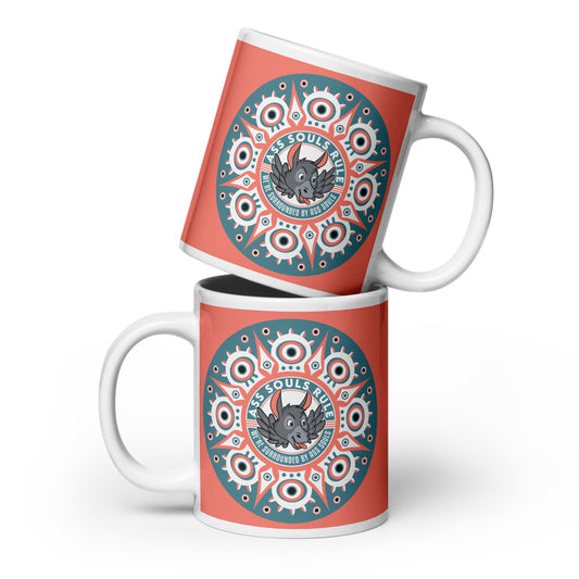 Psyche Secure-I.T. white glossy mug