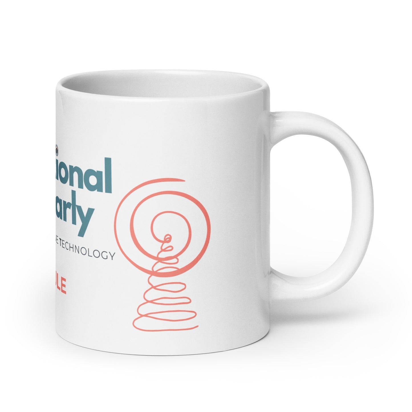 Take an Emotional S.H.I.T. Regularly white glossy mug