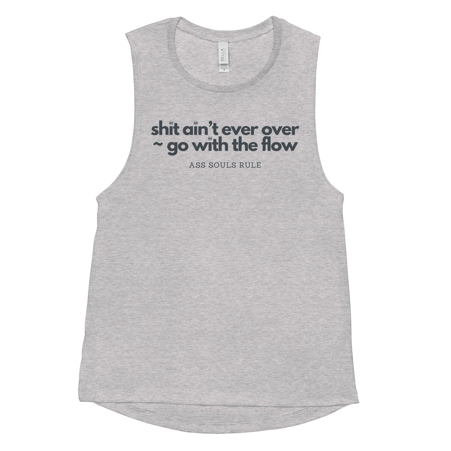 Go With the Flow ladies’ muscle tank