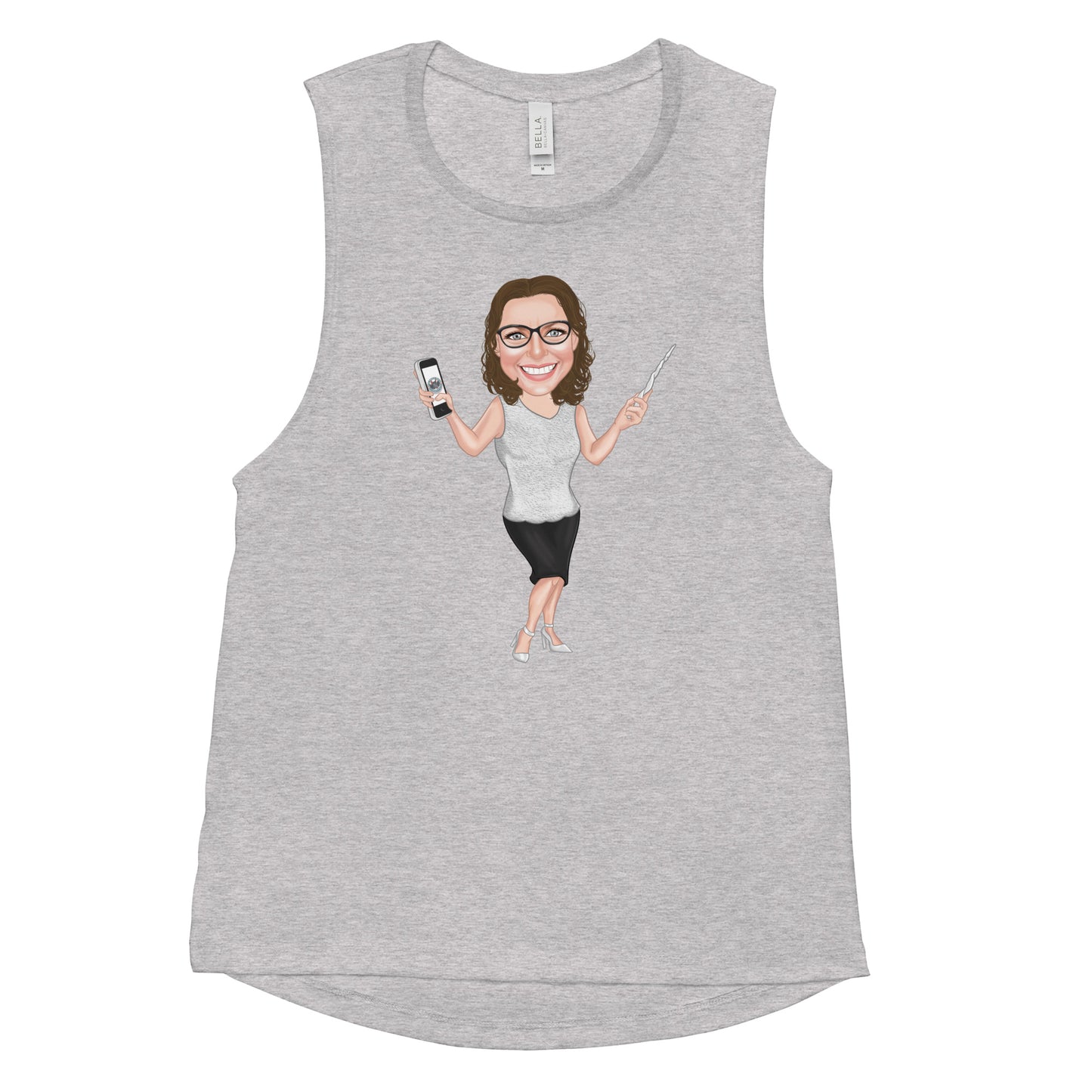 Atlas ladies’ muscle tank