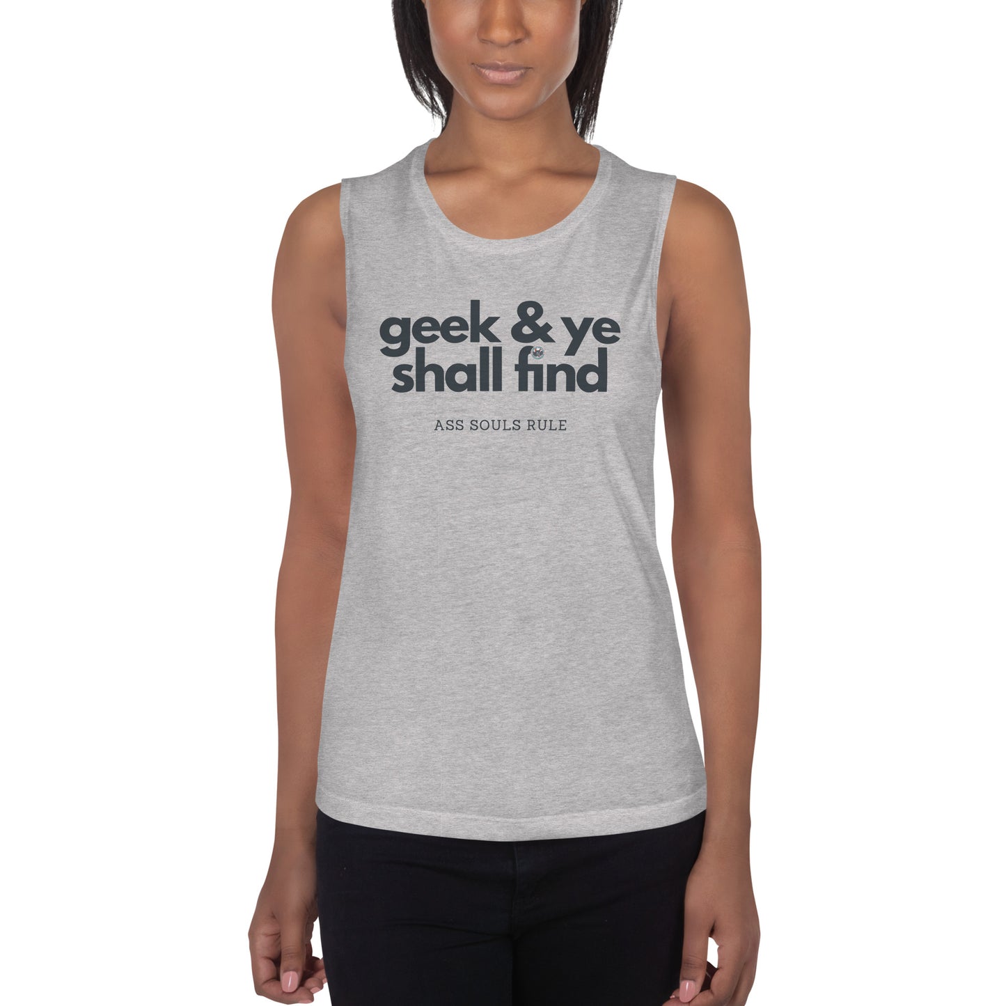 Geek & Ye Shall Find ladies’ muscle tank