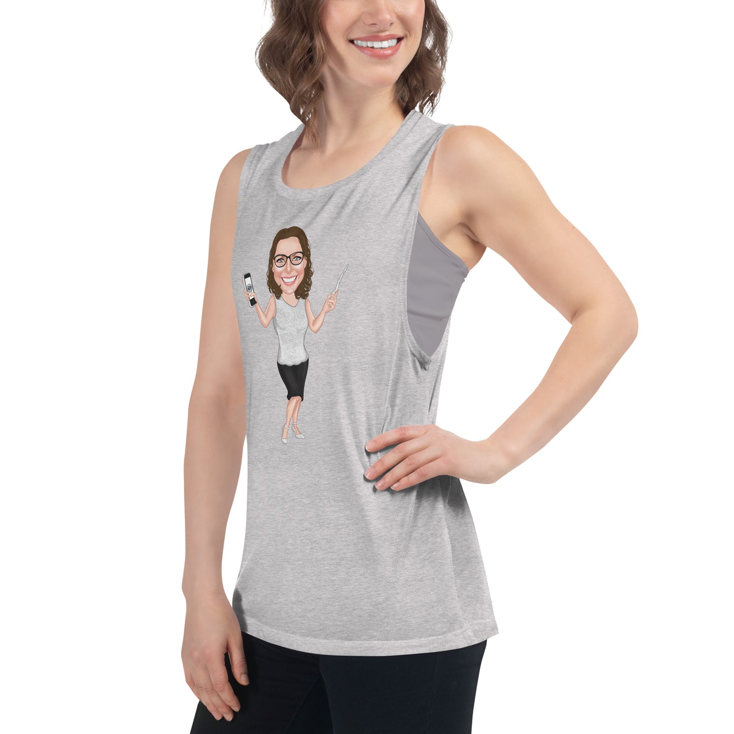 Atlas ladies’ muscle tank