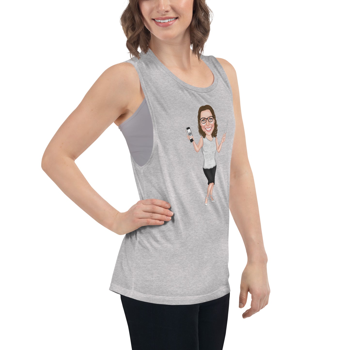 Atlas ladies’ muscle tank