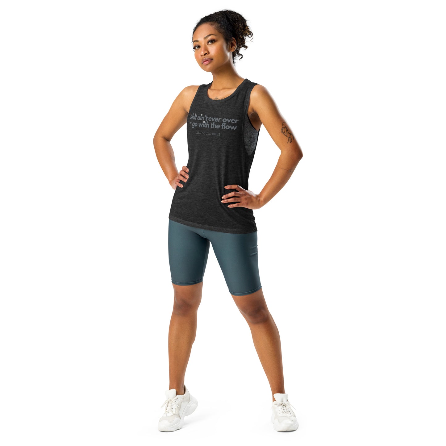 Go With the Flow ladies’ muscle tank