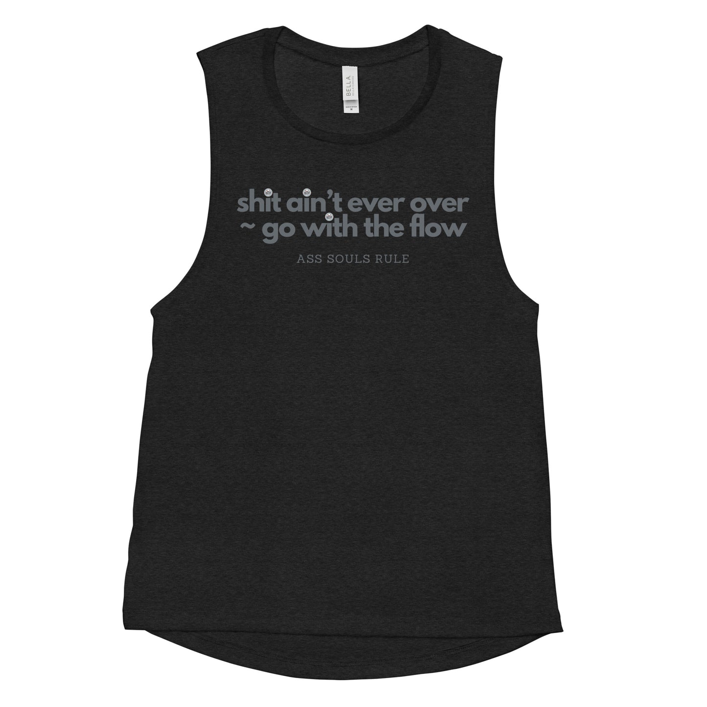 Go With the Flow ladies’ muscle tank