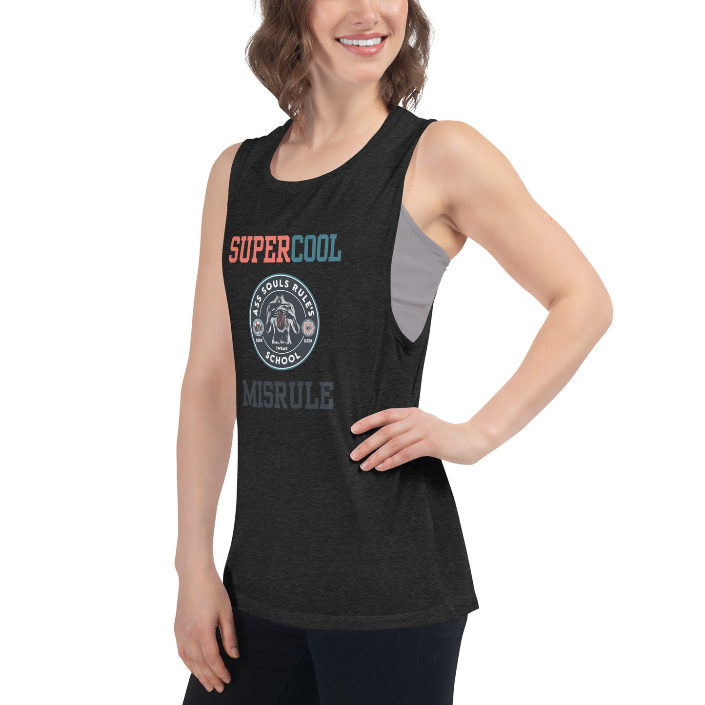 SuperCool MisRule ladies’ muscle tank