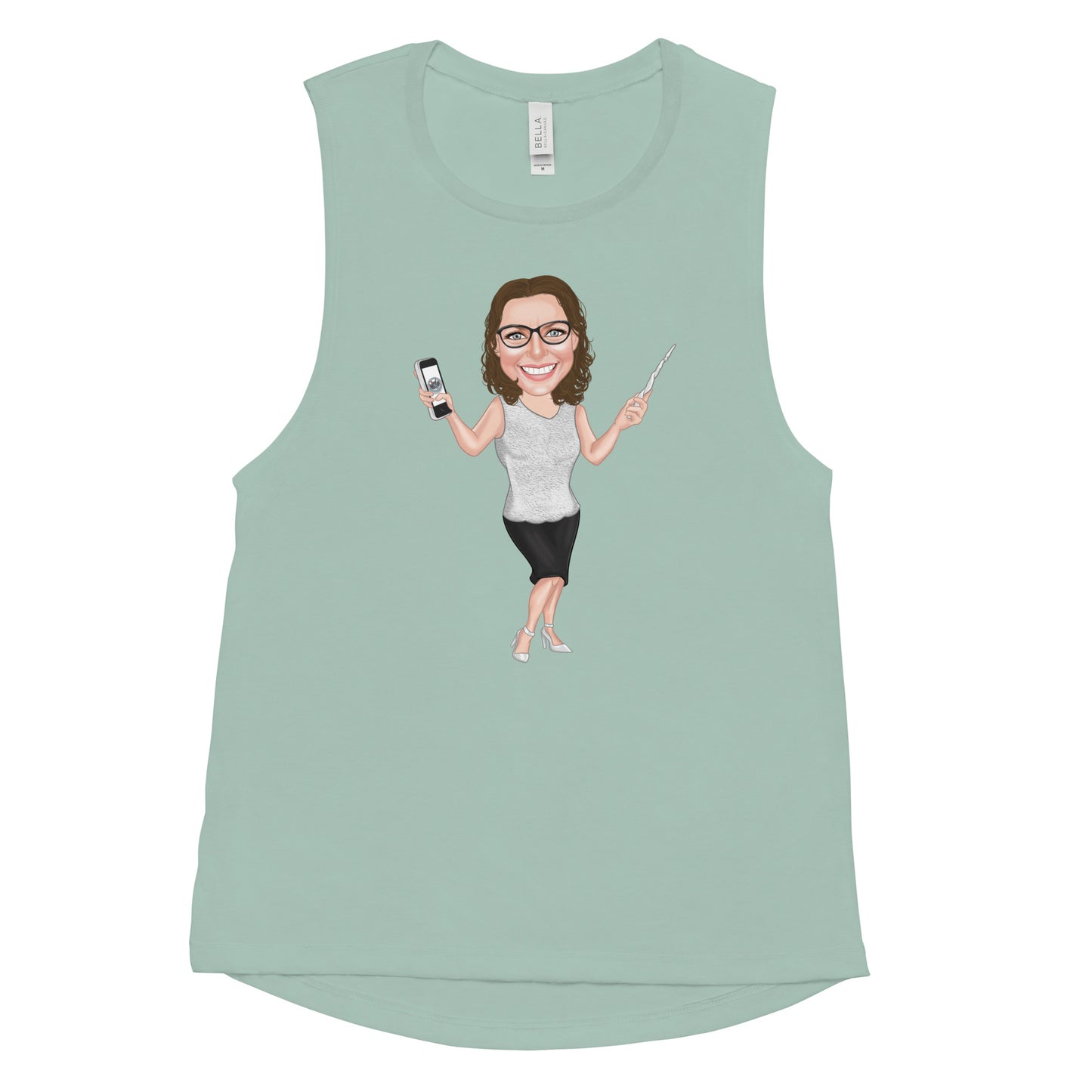 Atlas ladies’ muscle tank