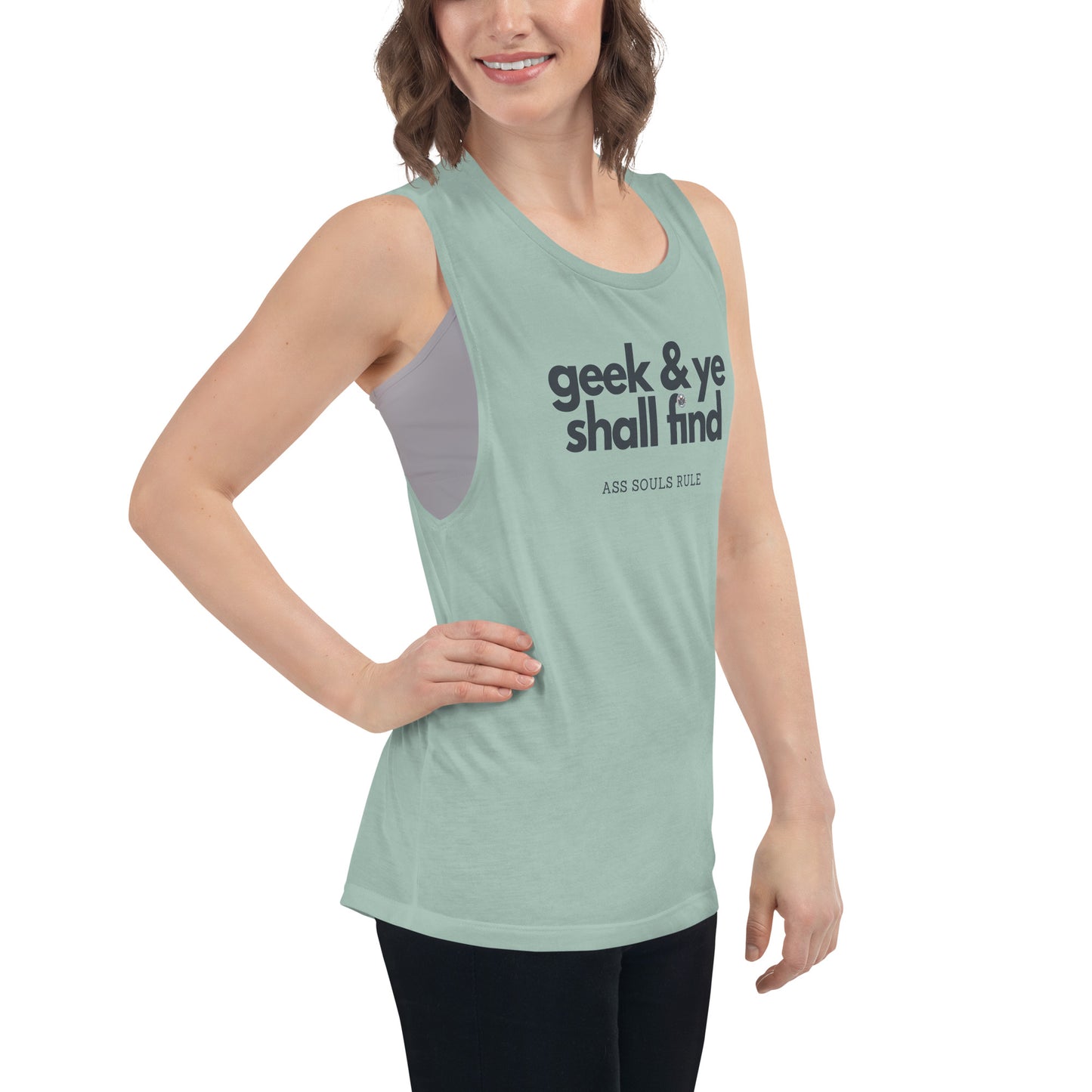 Geek & Ye Shall Find ladies’ muscle tank