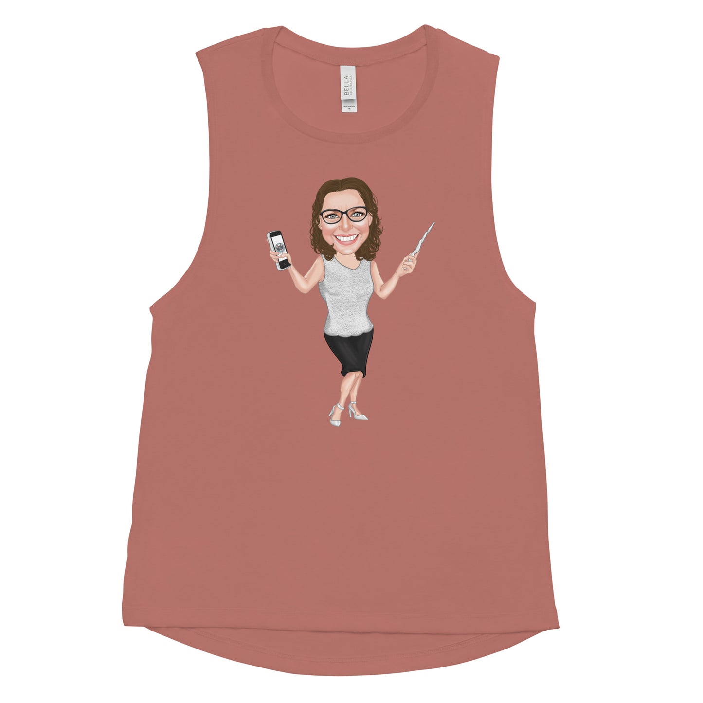 Atlas ladies’ muscle tank