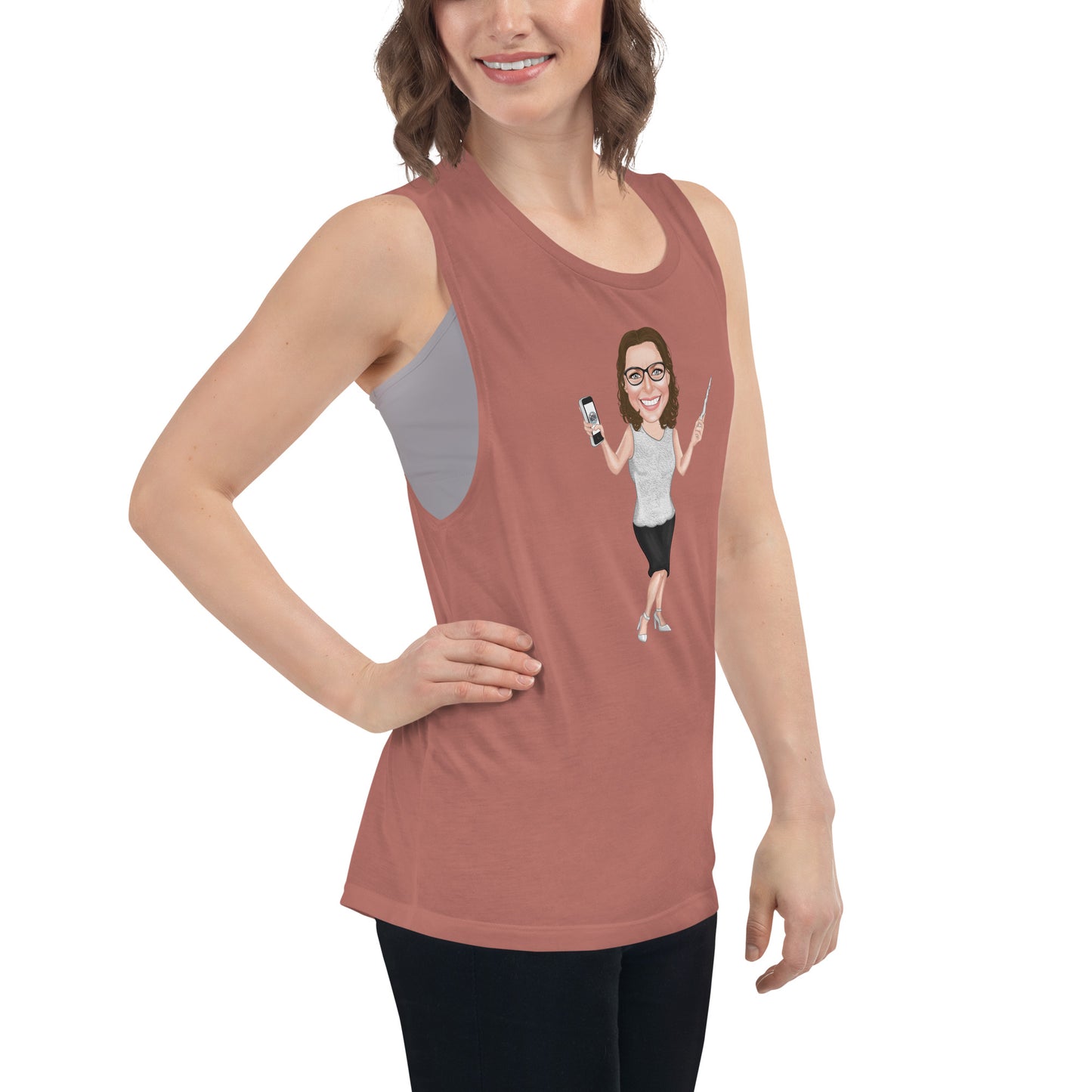 Atlas ladies’ muscle tank