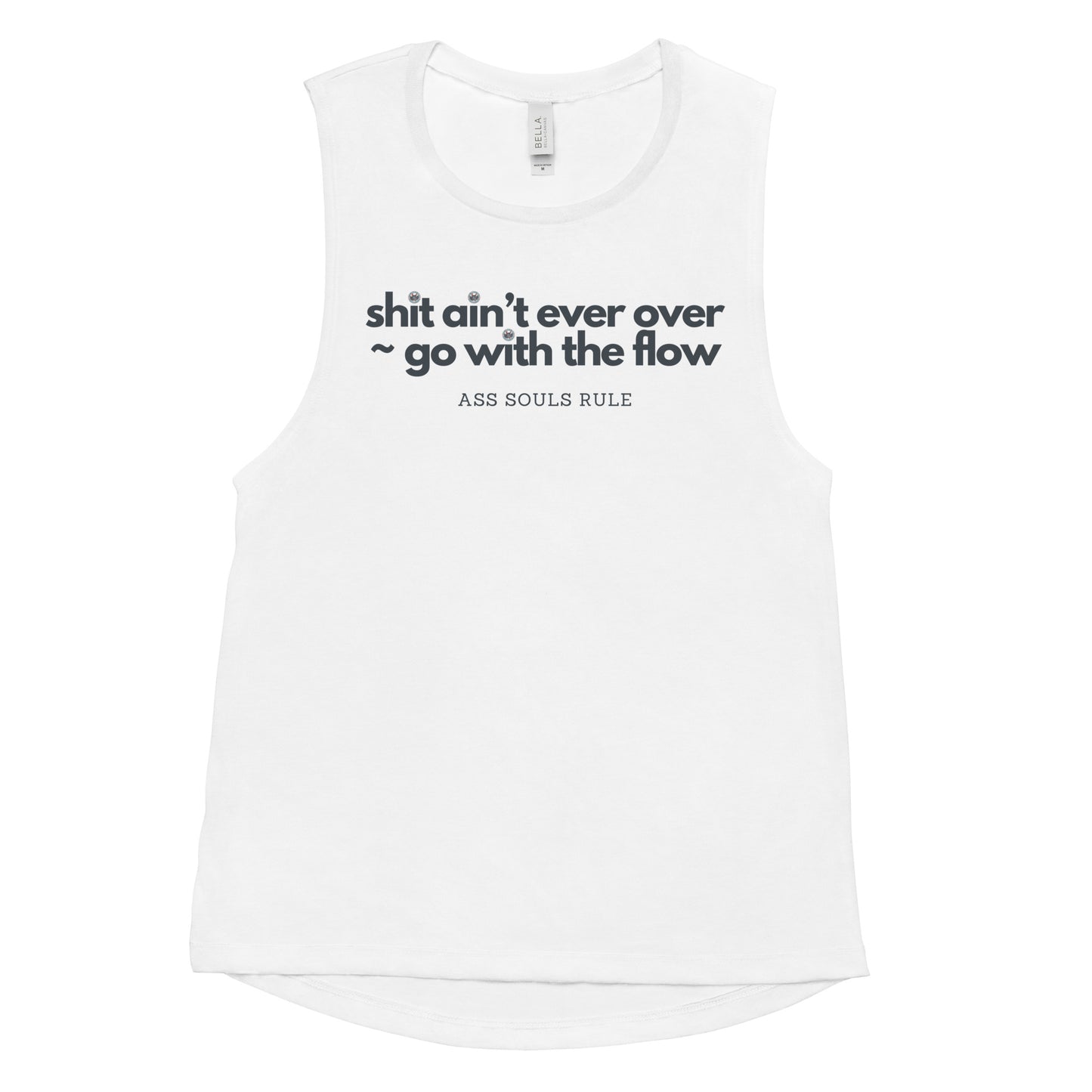 Go With the Flow ladies’ muscle tank