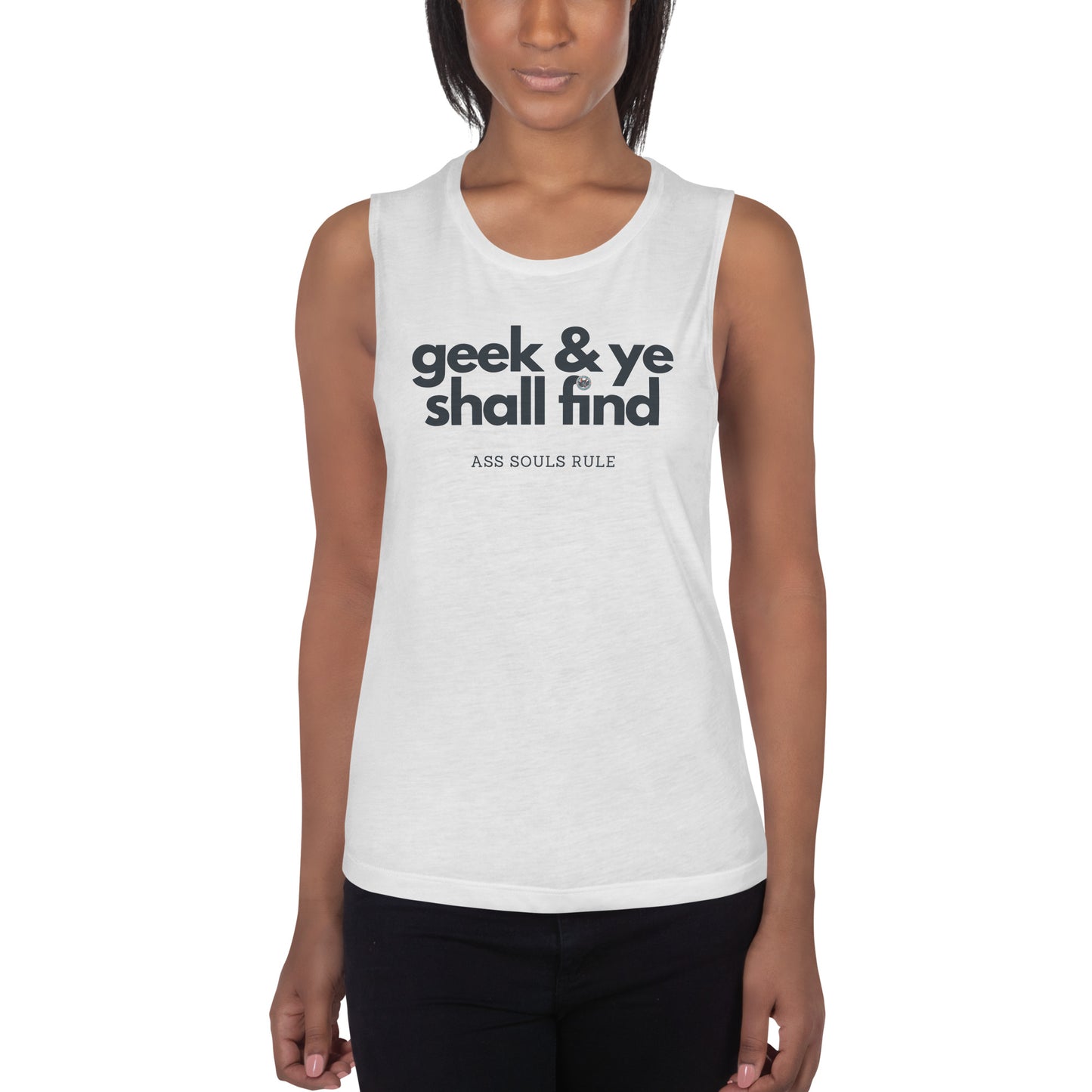 Geek & Ye Shall Find ladies’ muscle tank