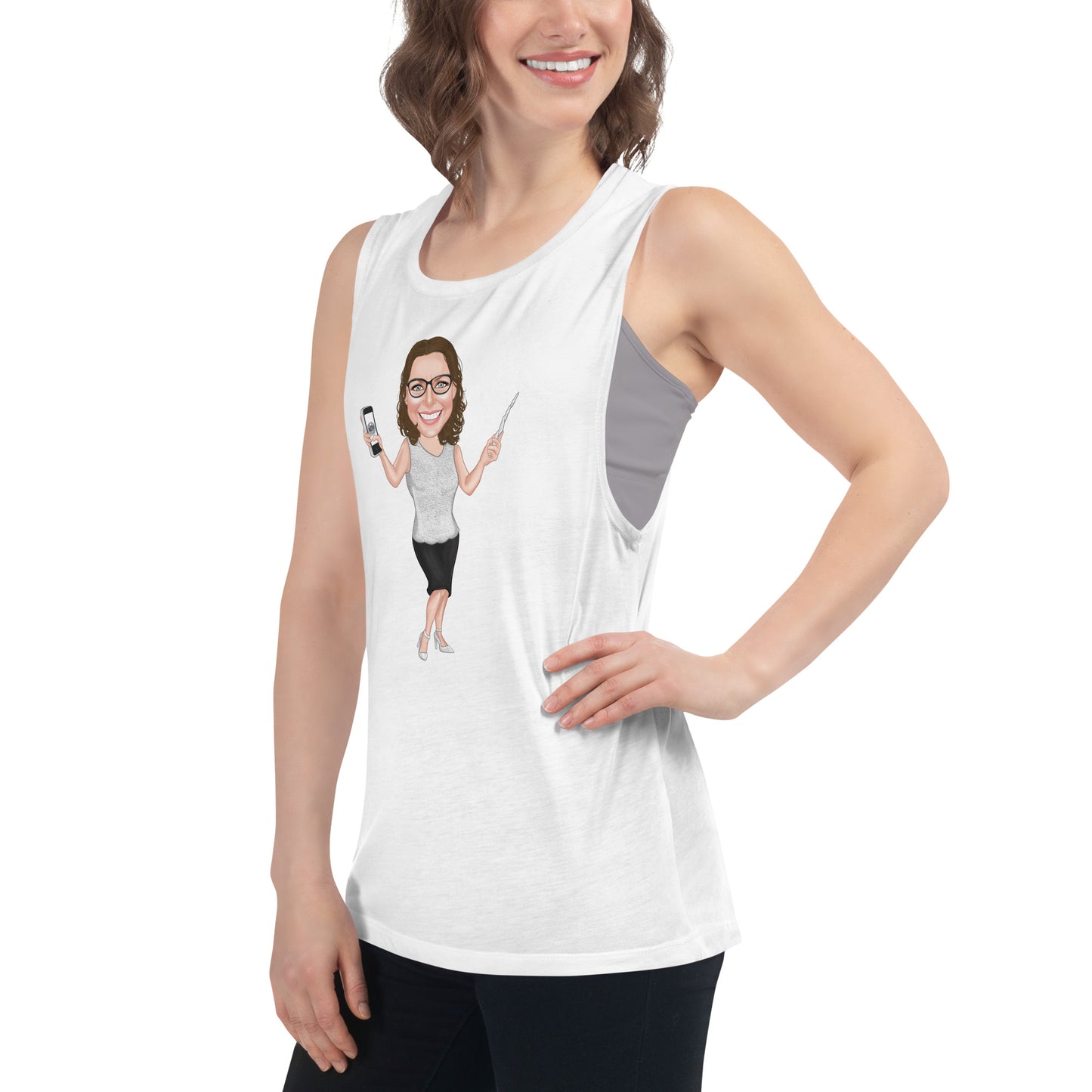 Atlas ladies’ muscle tank