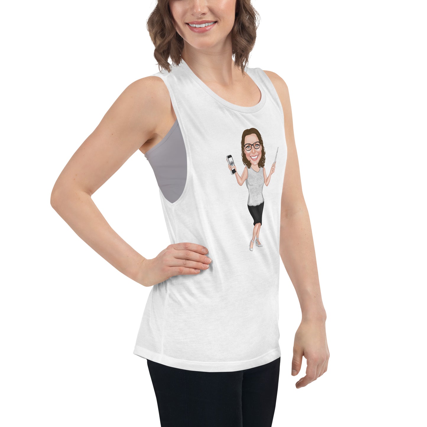 Atlas ladies’ muscle tank