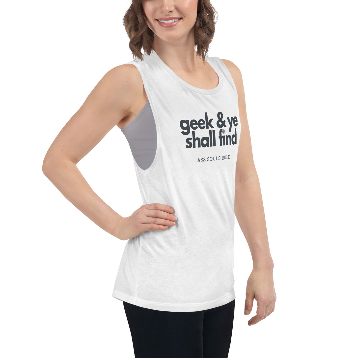 Geek & Ye Shall Find ladies’ muscle tank