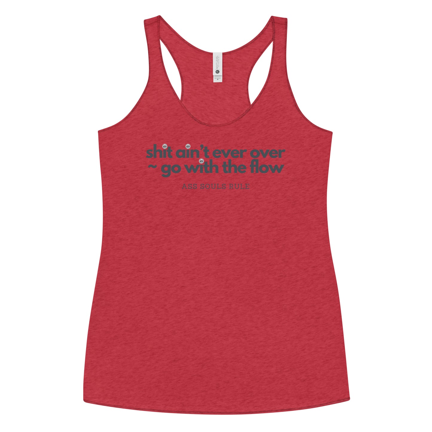 Go With the Flow women's racerback tank