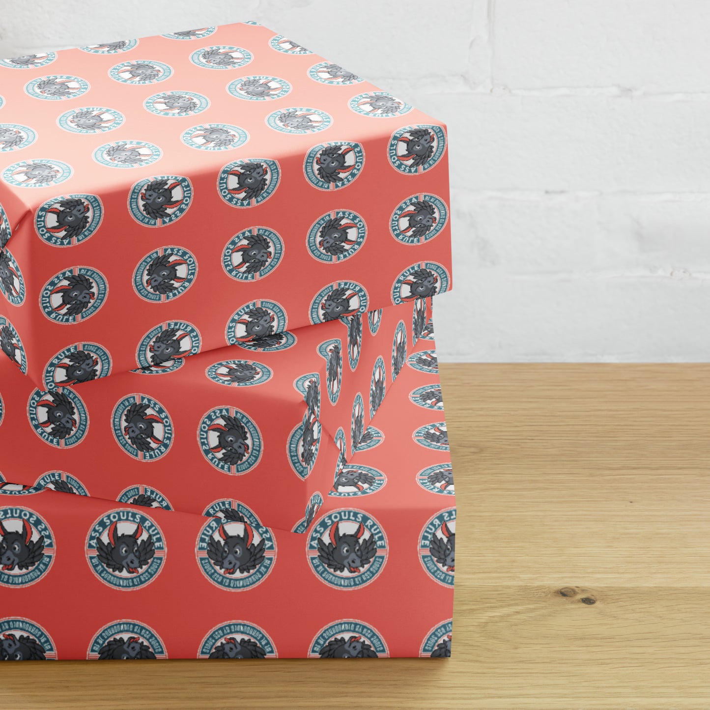 Logo of ASR wrapping paper sheets