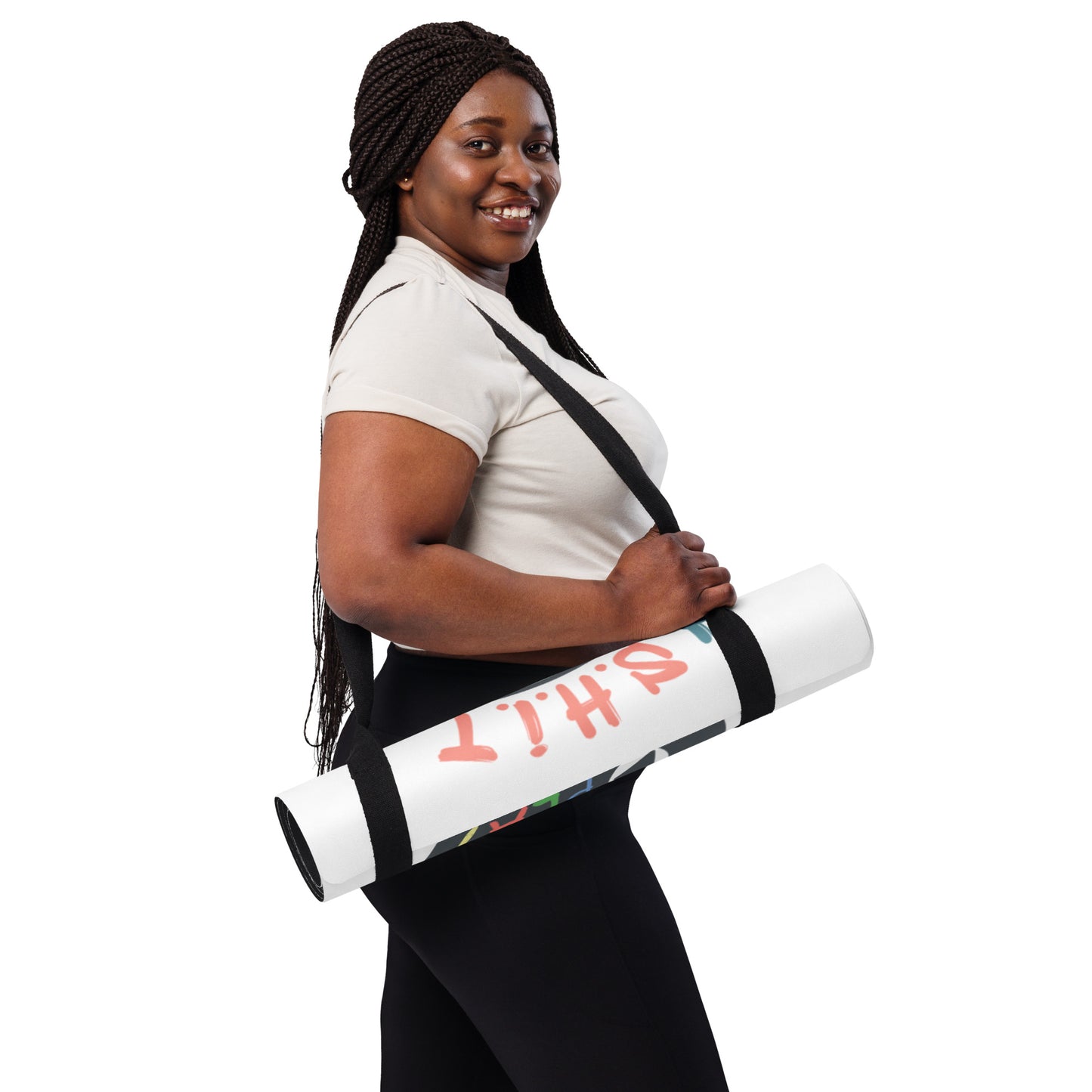 play S.H.I.T. out yoga mat