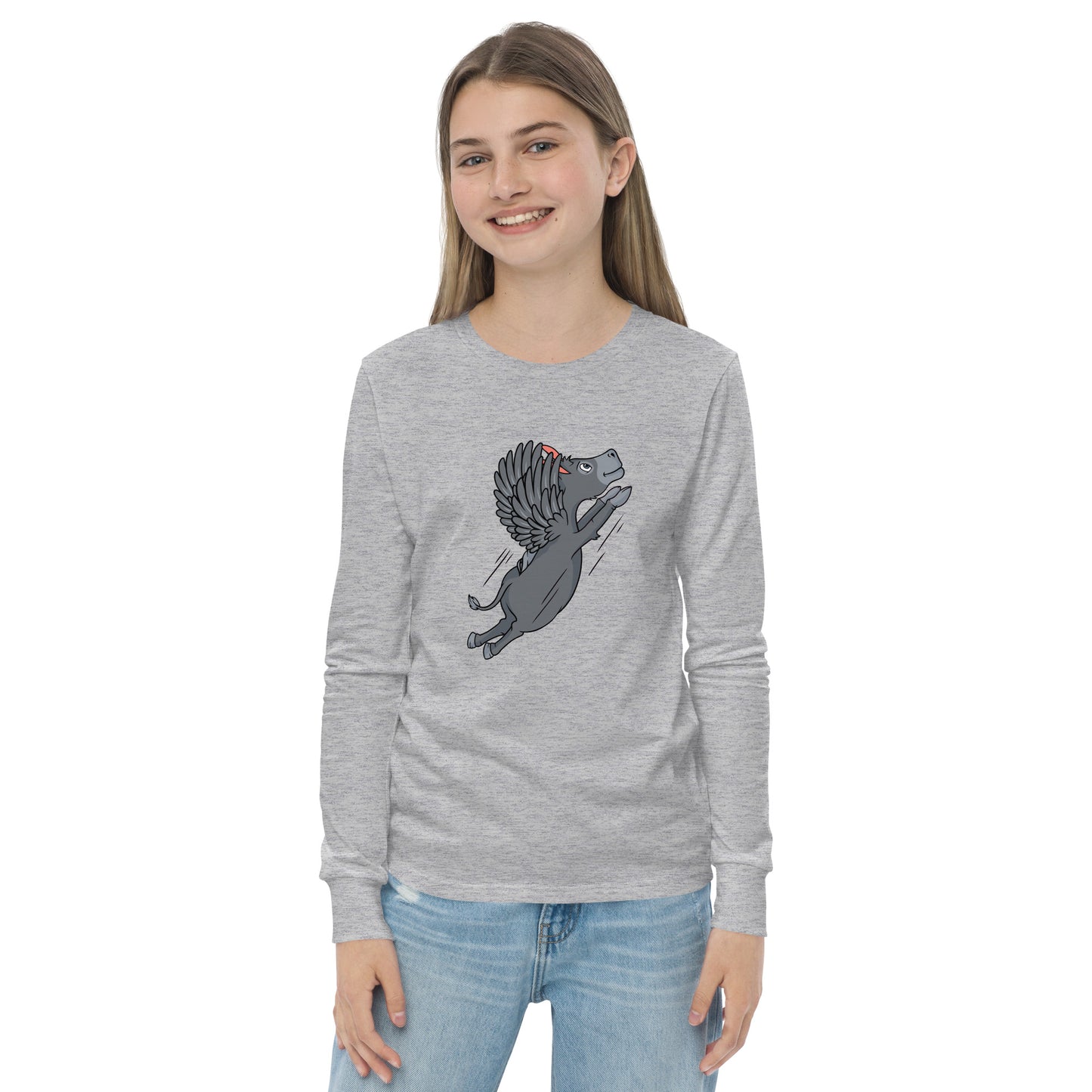 Flying Acer youth long sleeve tee