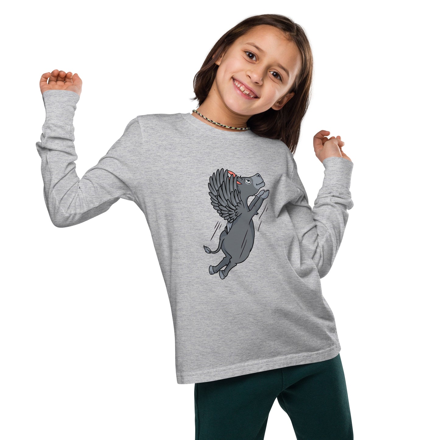 Flying Acer youth long sleeve tee