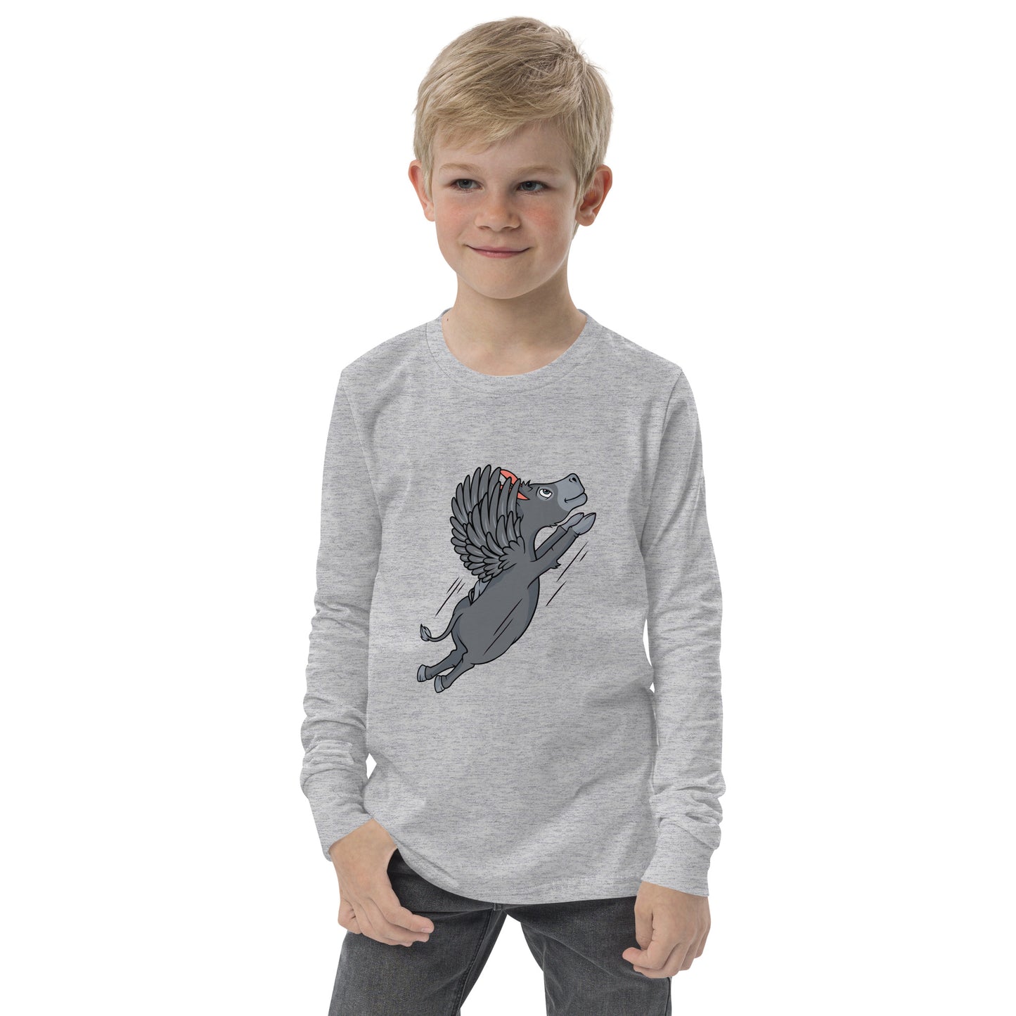 Flying Acer youth long sleeve tee