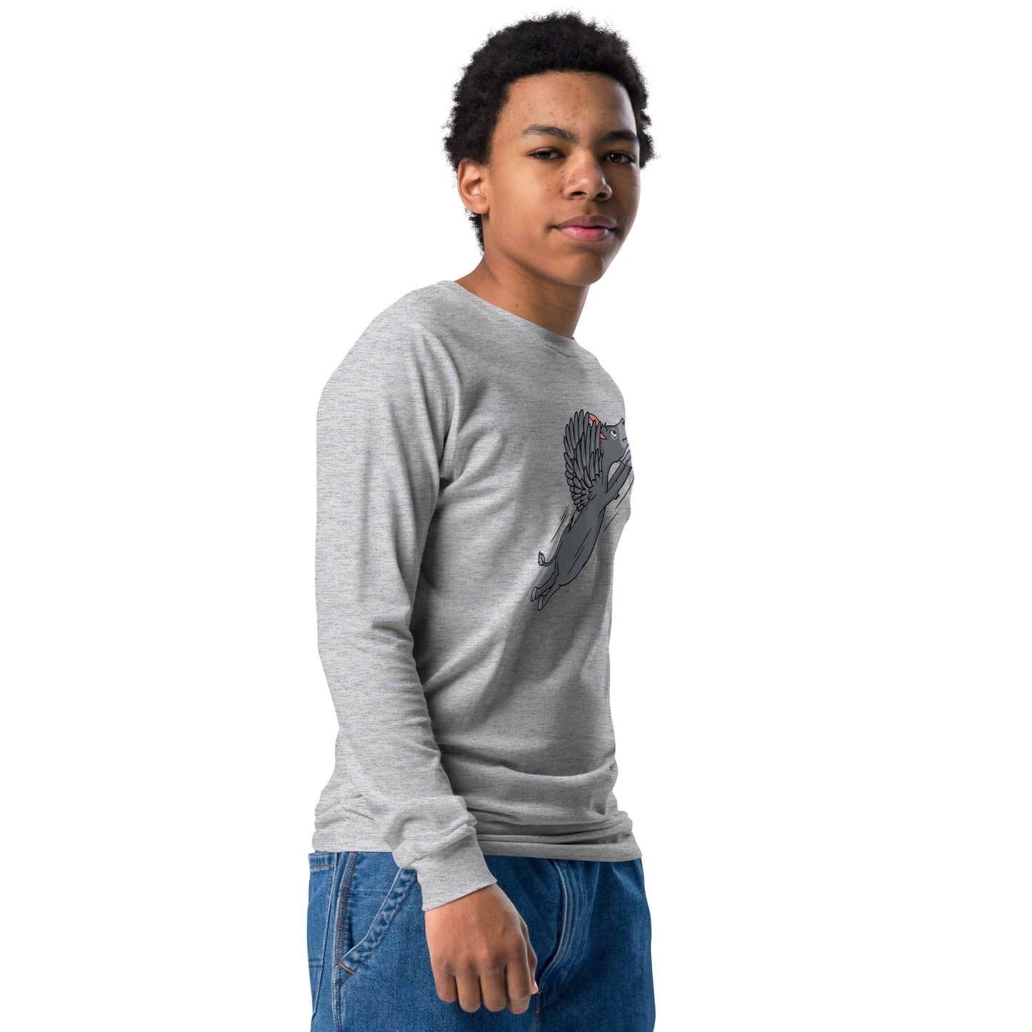 Flying Acer youth long sleeve tee