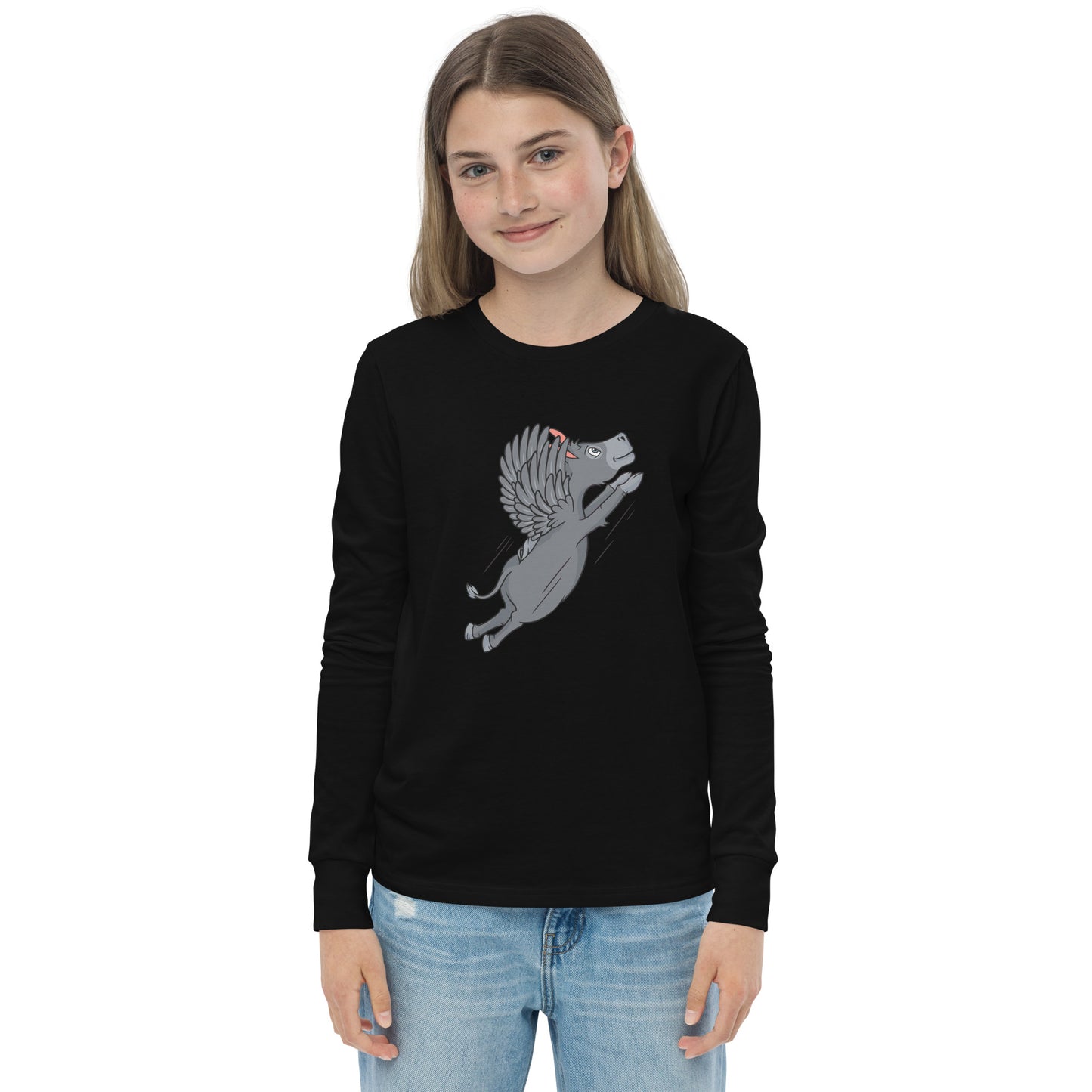 Flying Acer youth long sleeve tee