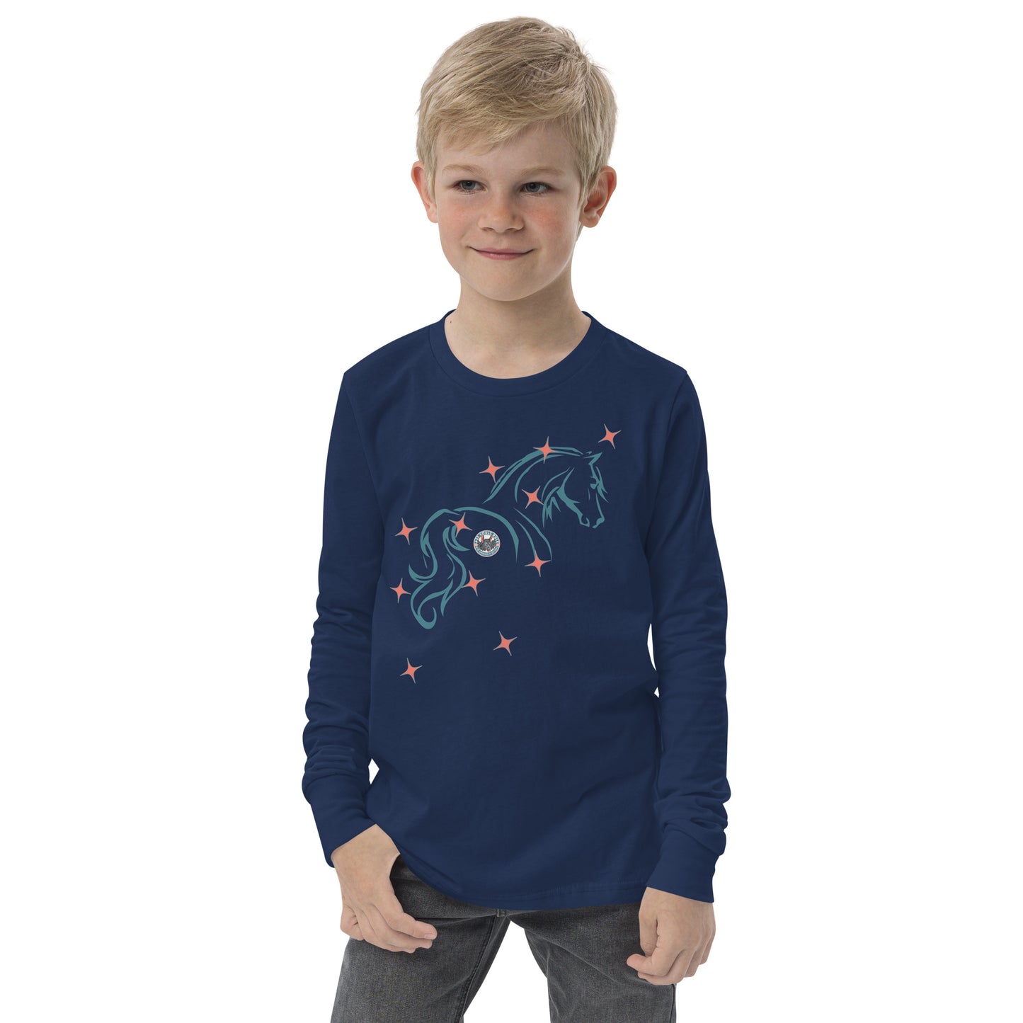 Magical Horse youth long sleeve tee