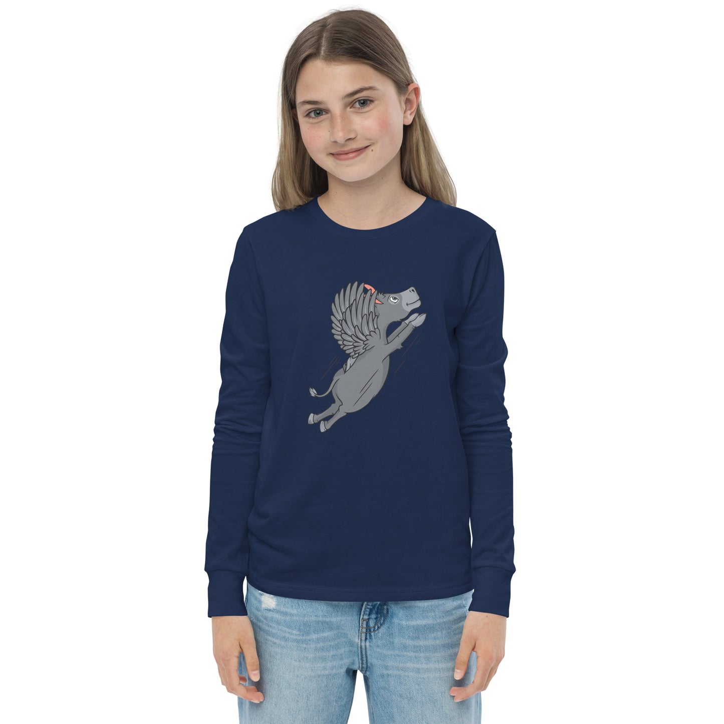 Flying Acer youth long sleeve tee