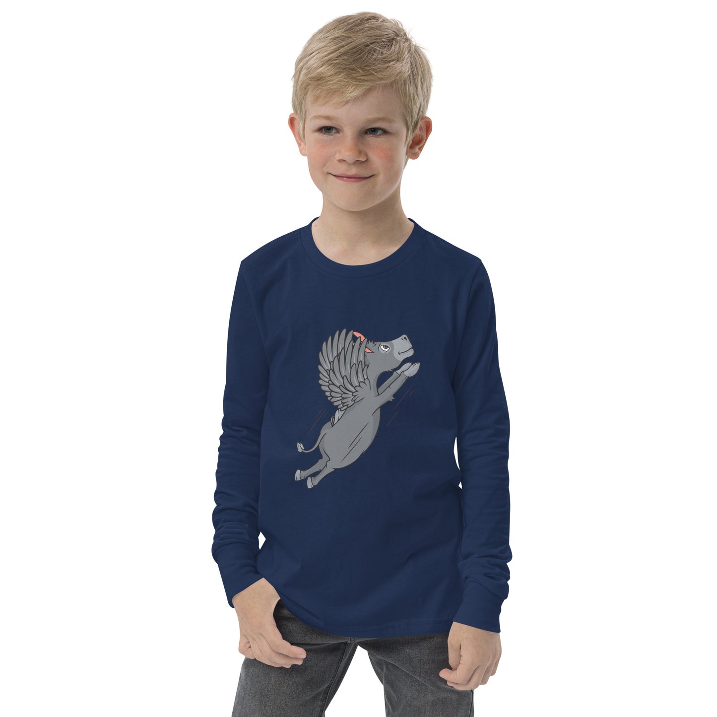 Flying Acer youth long sleeve tee