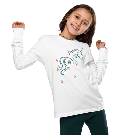 Magical Horse youth long sleeve tee