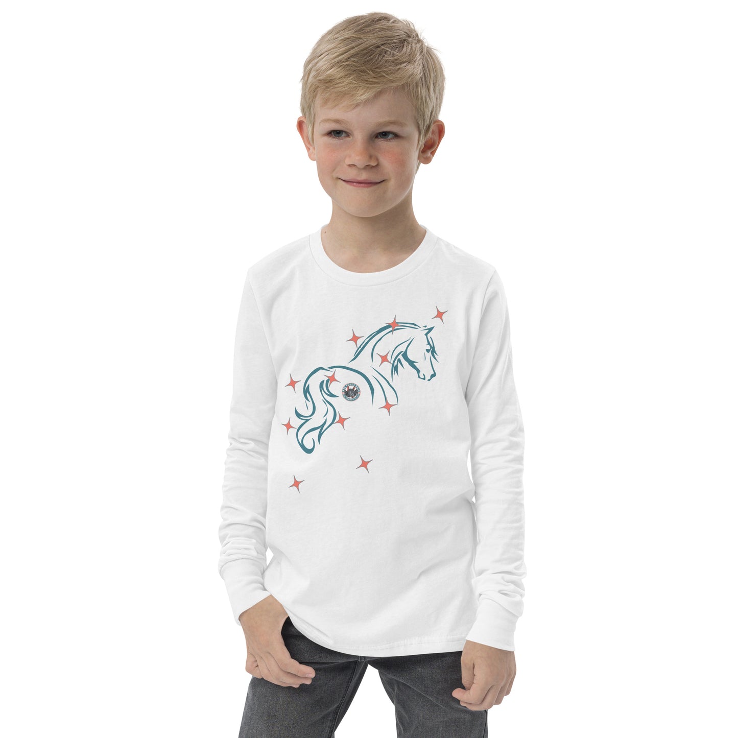 Magical Horse youth long sleeve tee